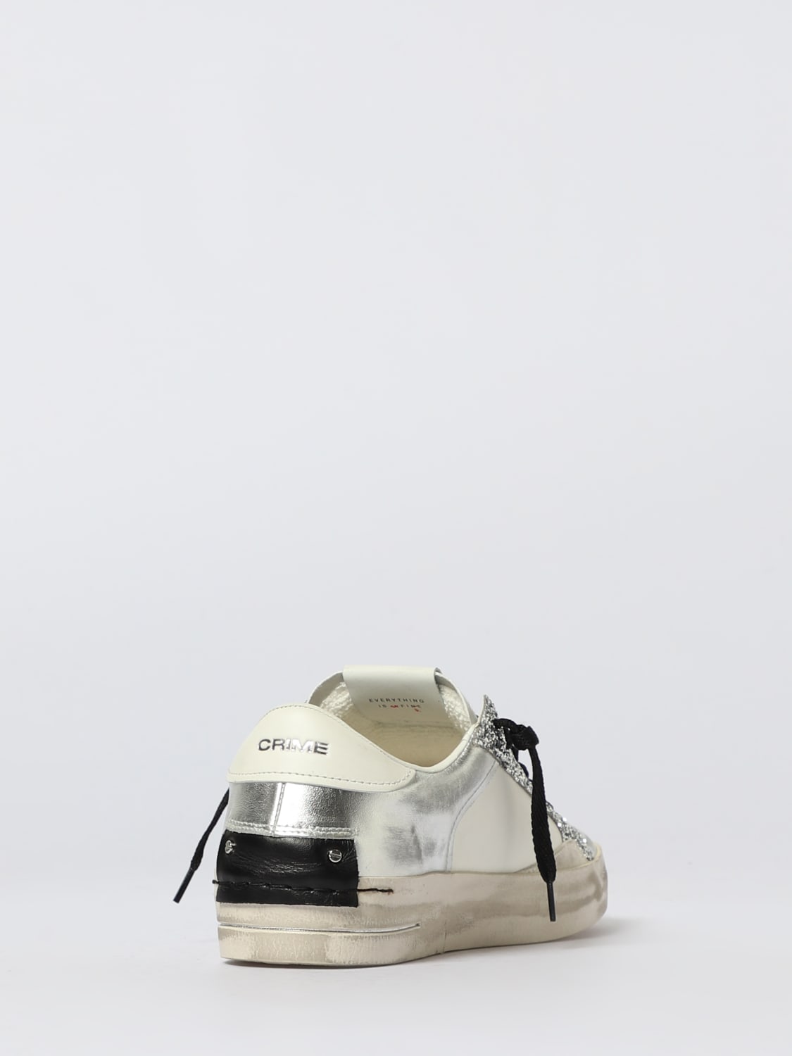 CRIME LONDON SNEAKERS: Sneakers woman Crime London, Silver - Img 3