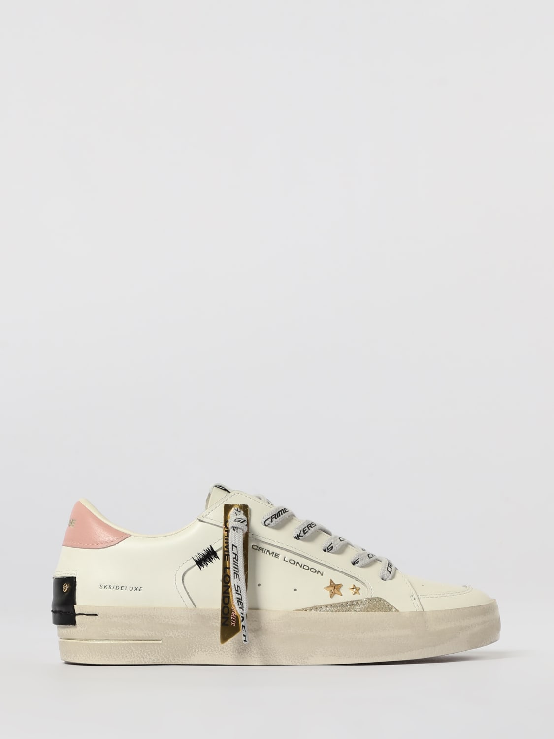 CRIME LONDON SNEAKERS: Sneakers woman Crime London, White - Img 1