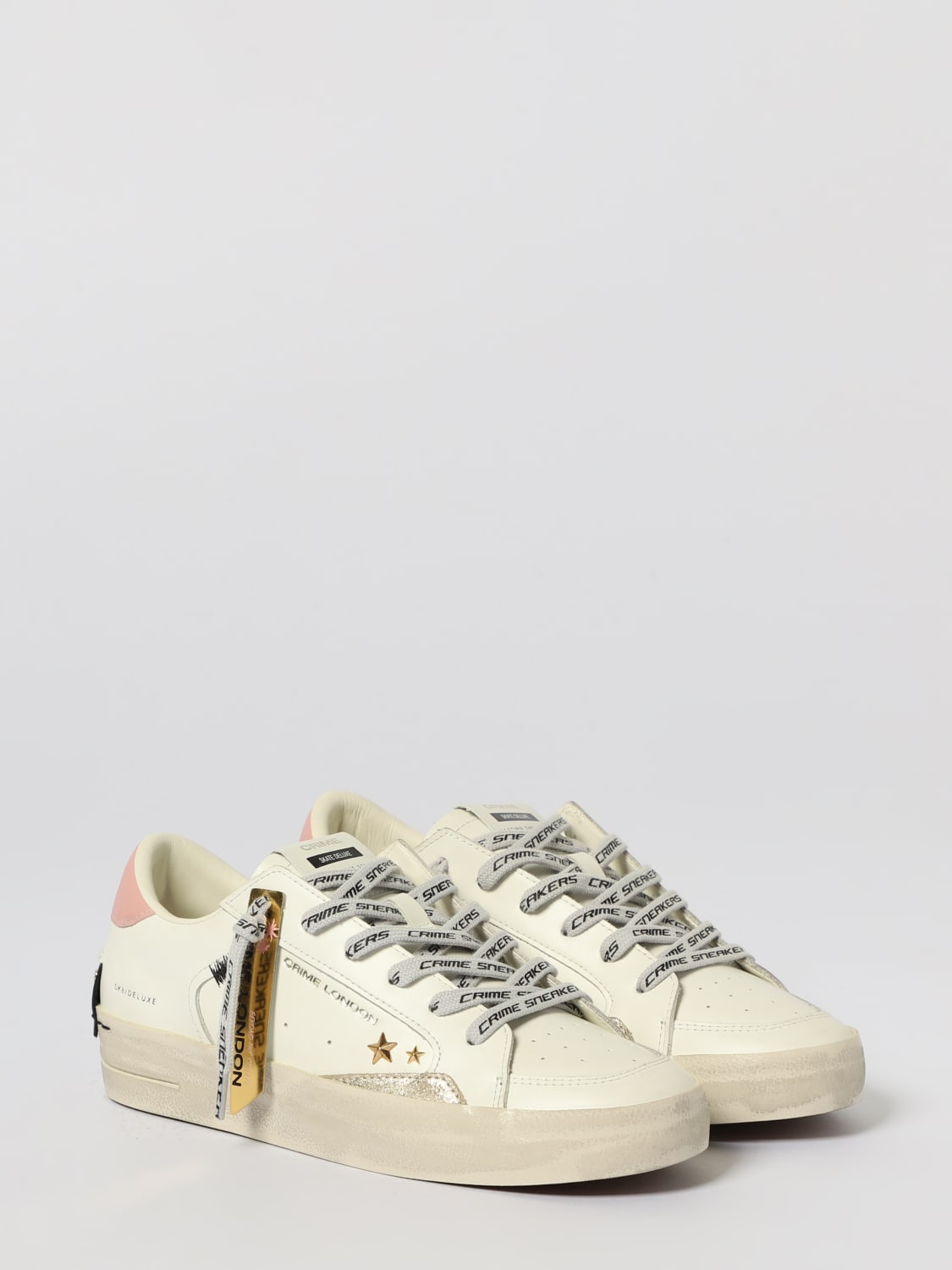 CRIME LONDON SNEAKERS: Sneakers woman Crime London, White - Img 2