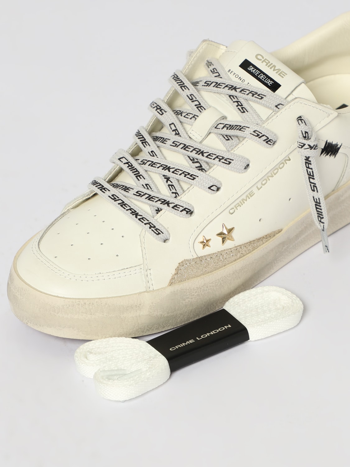 CRIME LONDON SNEAKERS: Sneakers woman Crime London, White - Img 4