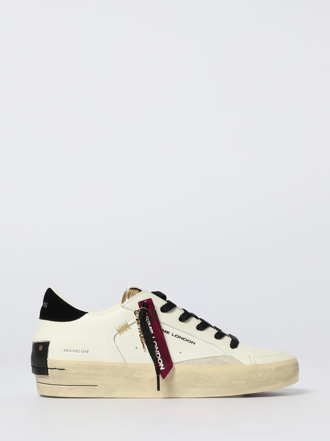 CRIME LONDON BASKETS: Baskets femme Crime London, Blanc - Img 1