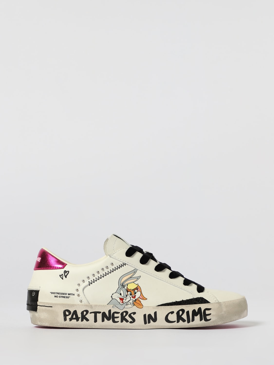 CRIME LONDON SNEAKERS: Sneakers woman Crime London, White - Img 1