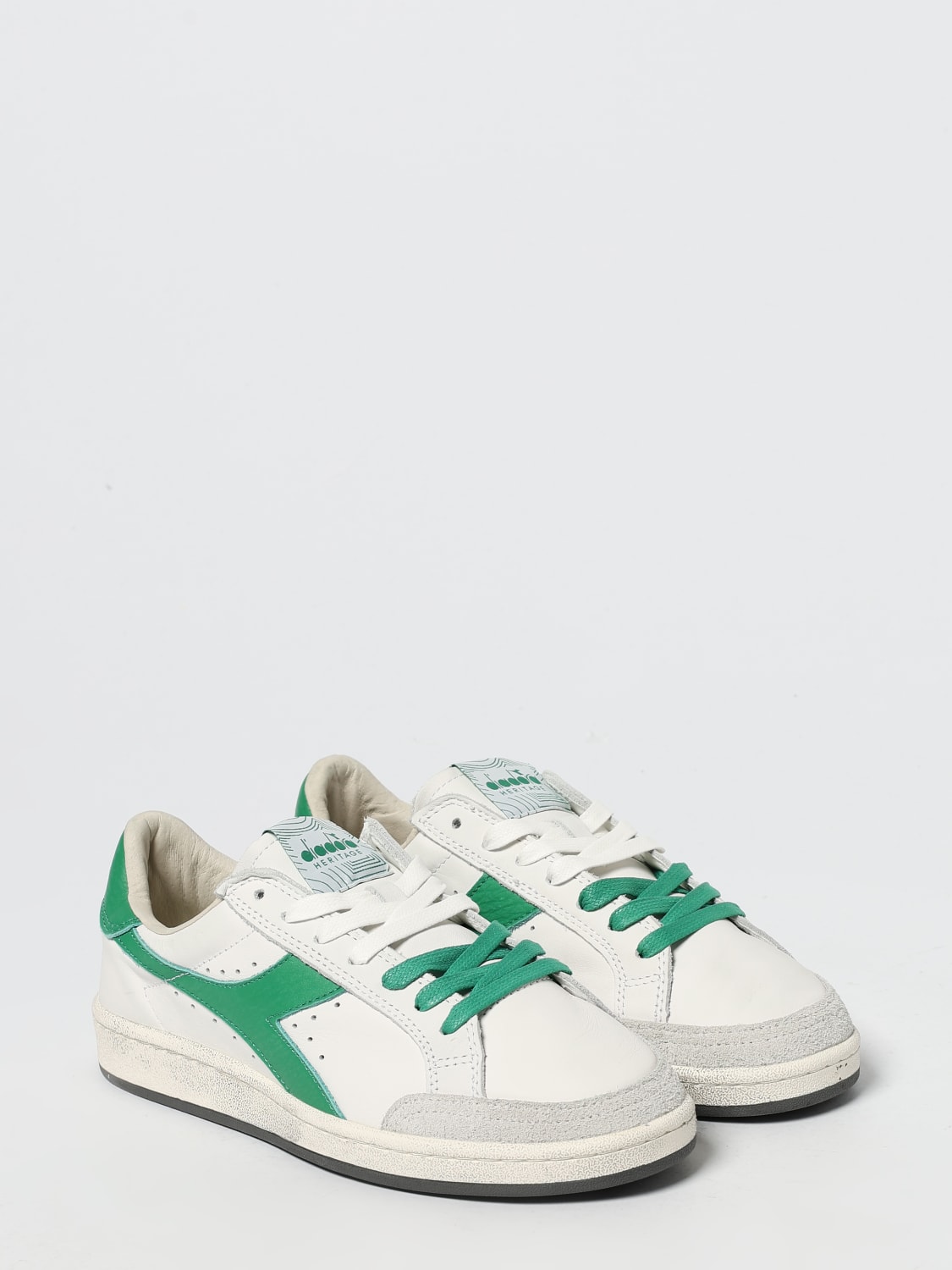 DIADORA HERITAGE SNEAKERS: Sneakers men Diadora Heritage, Green - Img 2
