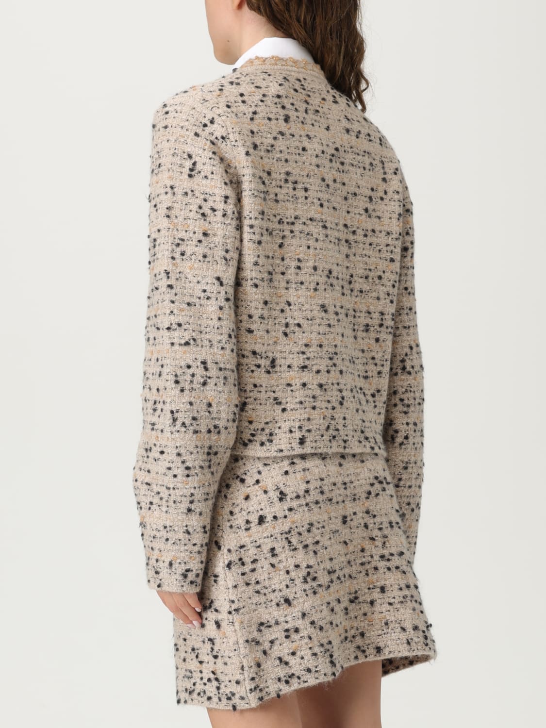 FABIANA FILIPPI JACKET: Blazer woman Fabiana Filippi, Beige - Img 3