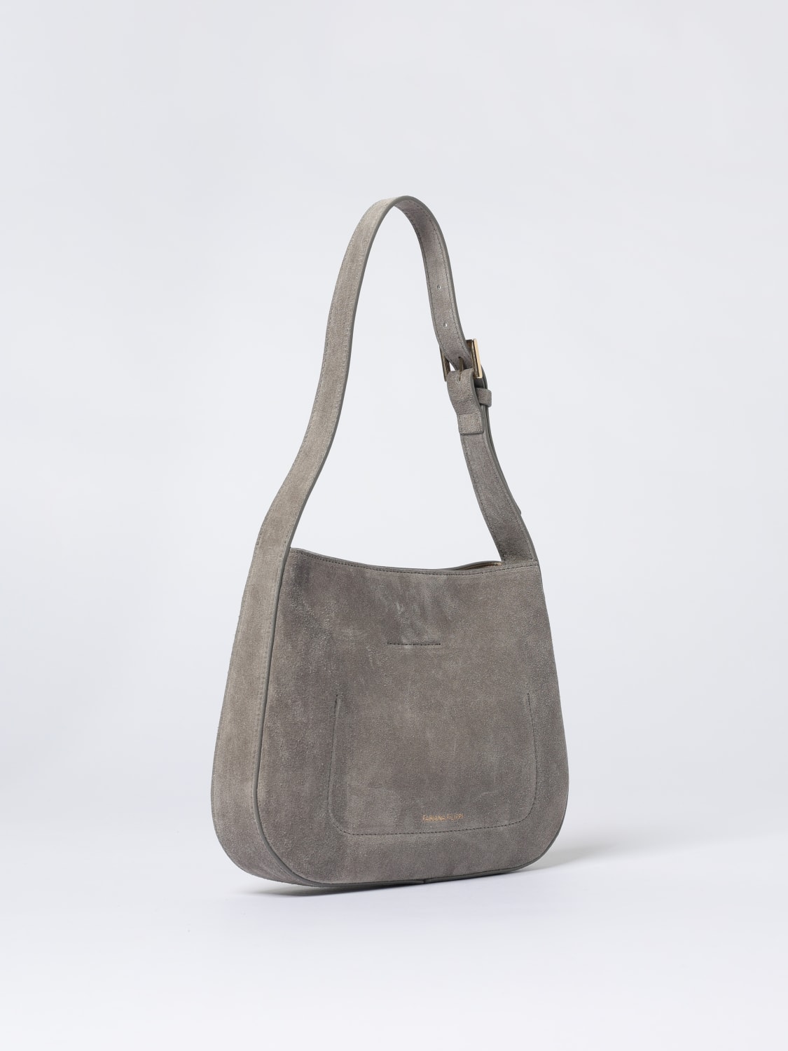 FABIANA FILIPPI BOLSO DE HOMBRO: Bolso de hombro mujer Fabiana Filippi, Gris - Img 2