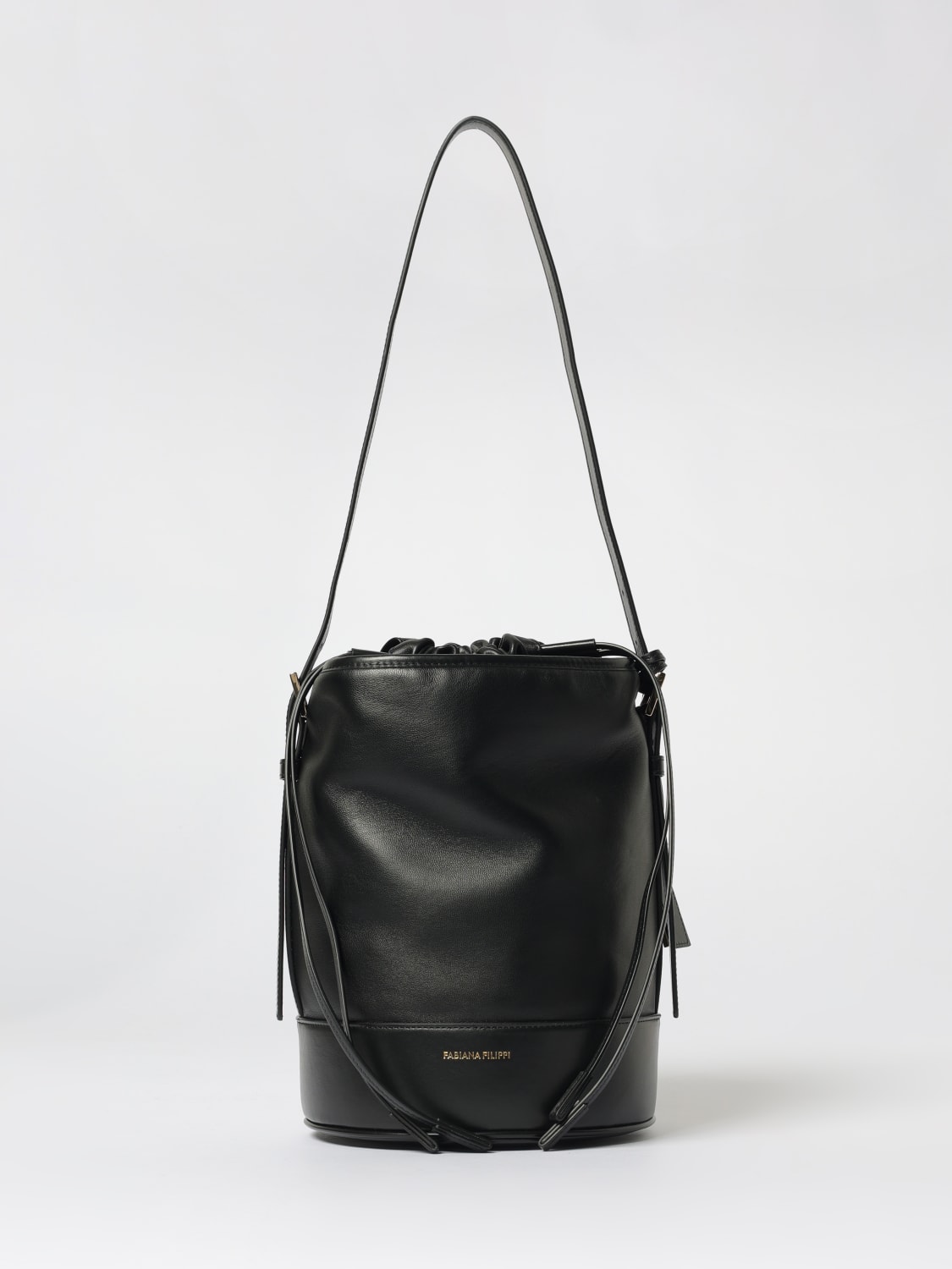 FABIANA FILIPPI SAC PORTÉ ÉPAULE: Sac porté épaule femme Fabiana Filippi, Noir - Img 1
