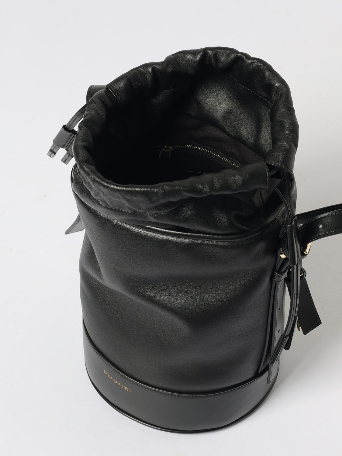 FABIANA FILIPPI SAC PORTÉ ÉPAULE: Sac porté épaule femme Fabiana Filippi, Noir - Img 3