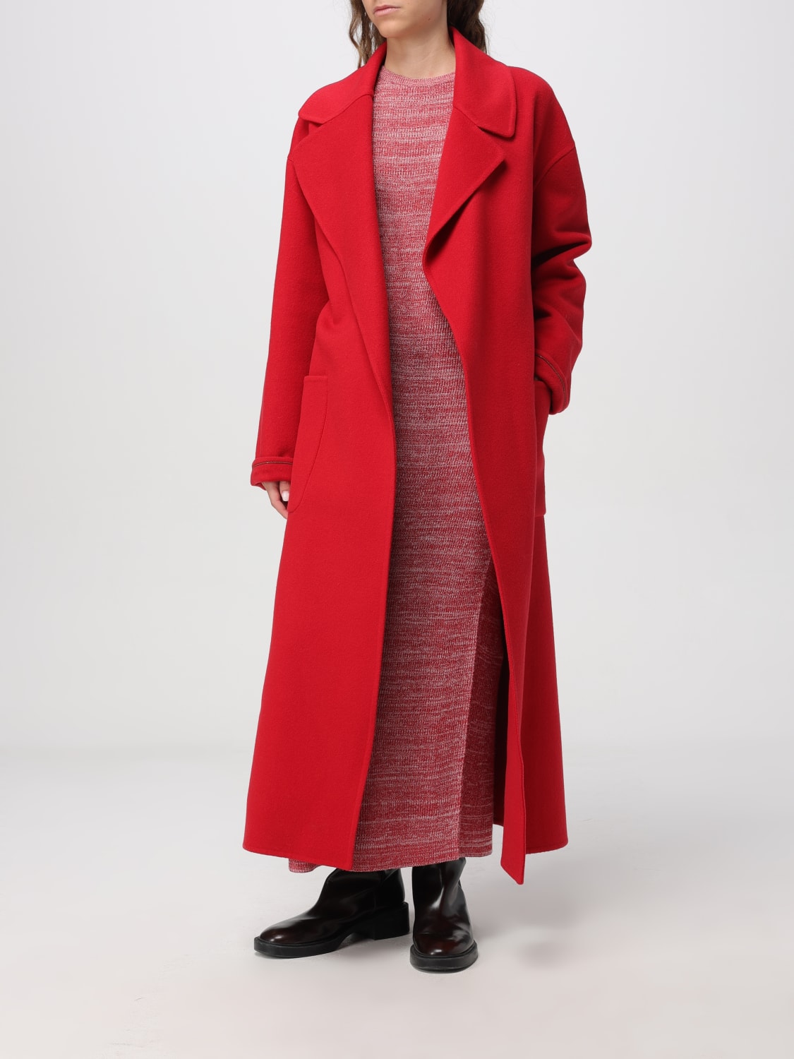 FABIANA FILIPPI COAT: Coat woman Fabiana Filippi, Red - Img 2