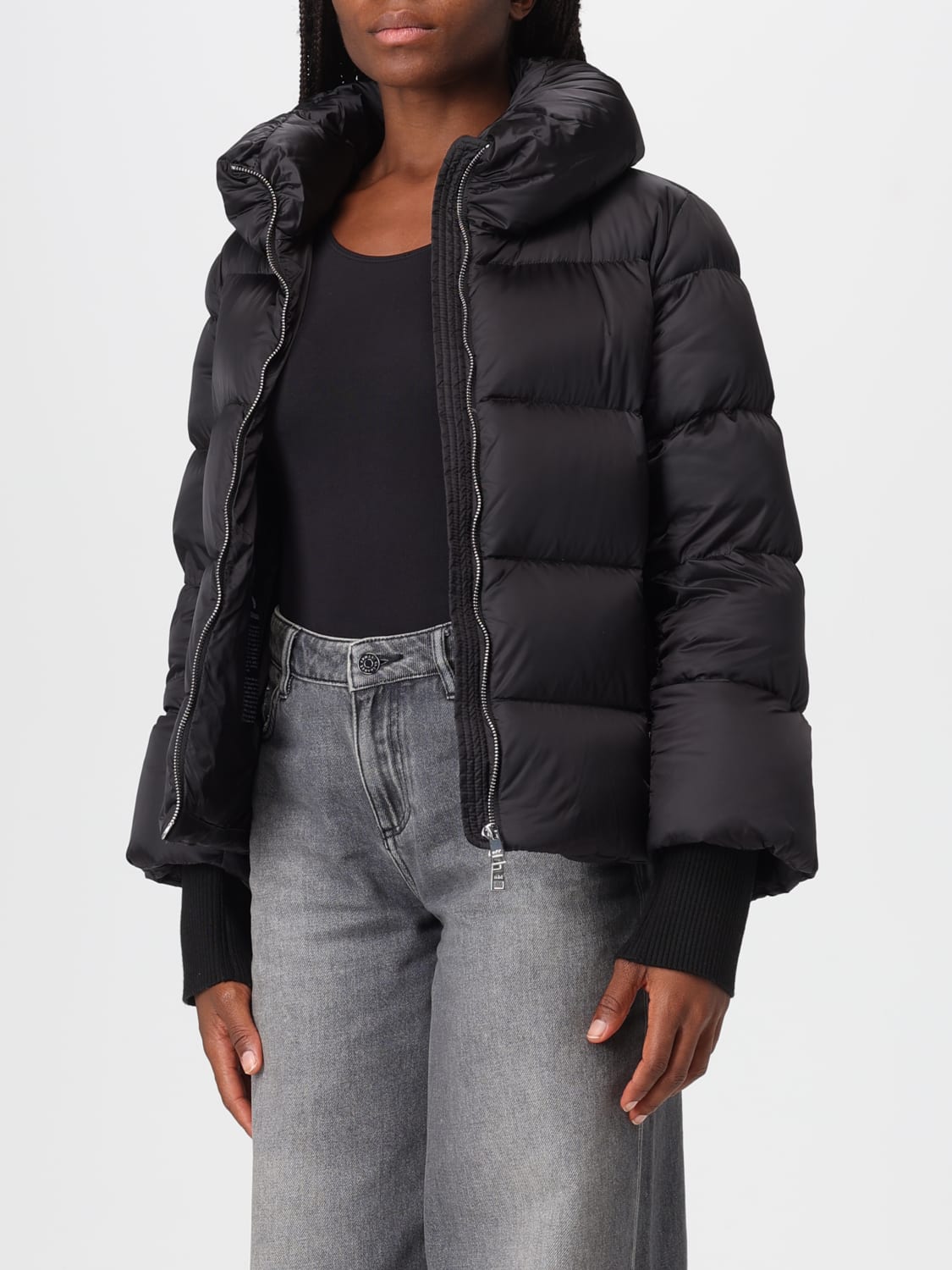 ADD JACKE: Jacke damen Add, Schwarz - Img 3