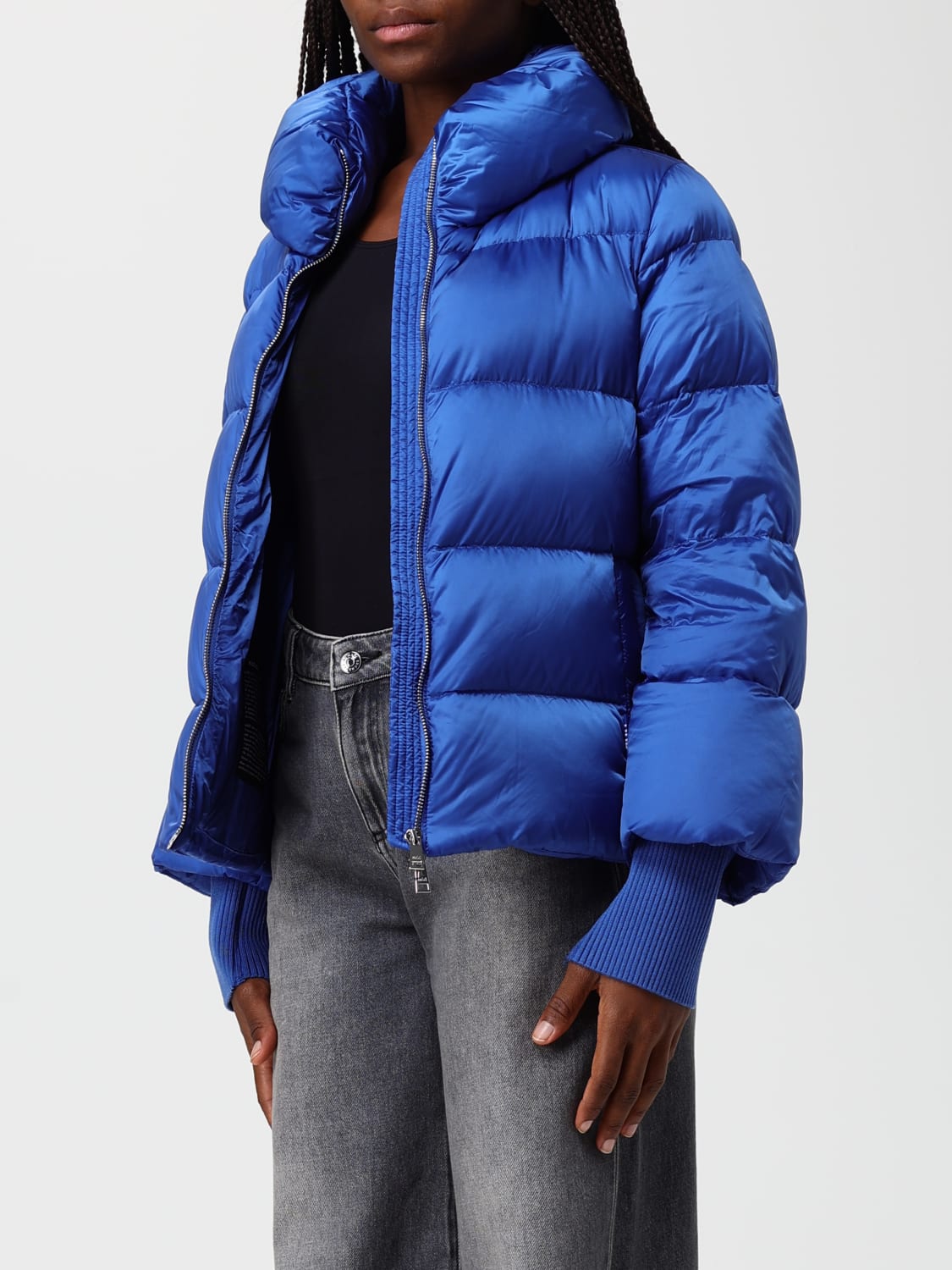 ADD JACKET: Jacket woman Add, Navy - Img 3