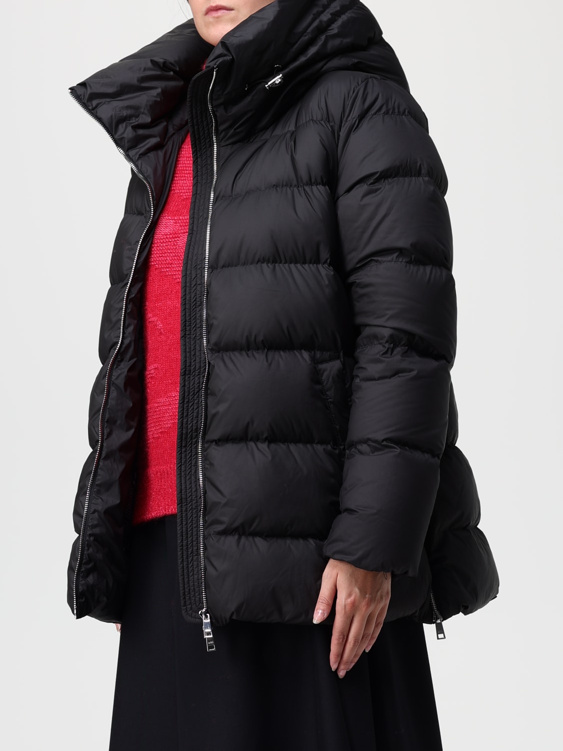 ADD JACKET: Jacket woman Add, Black - Img 3