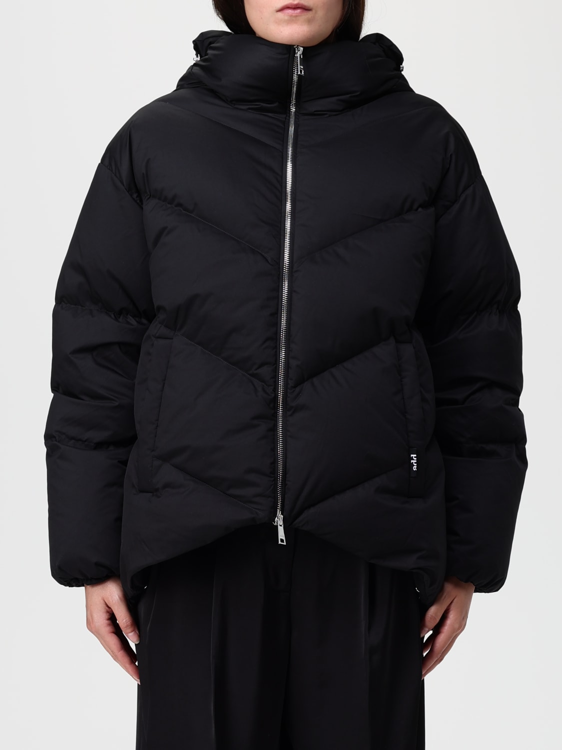 ADD JACKET: Jacket woman Add, Black - Img 1