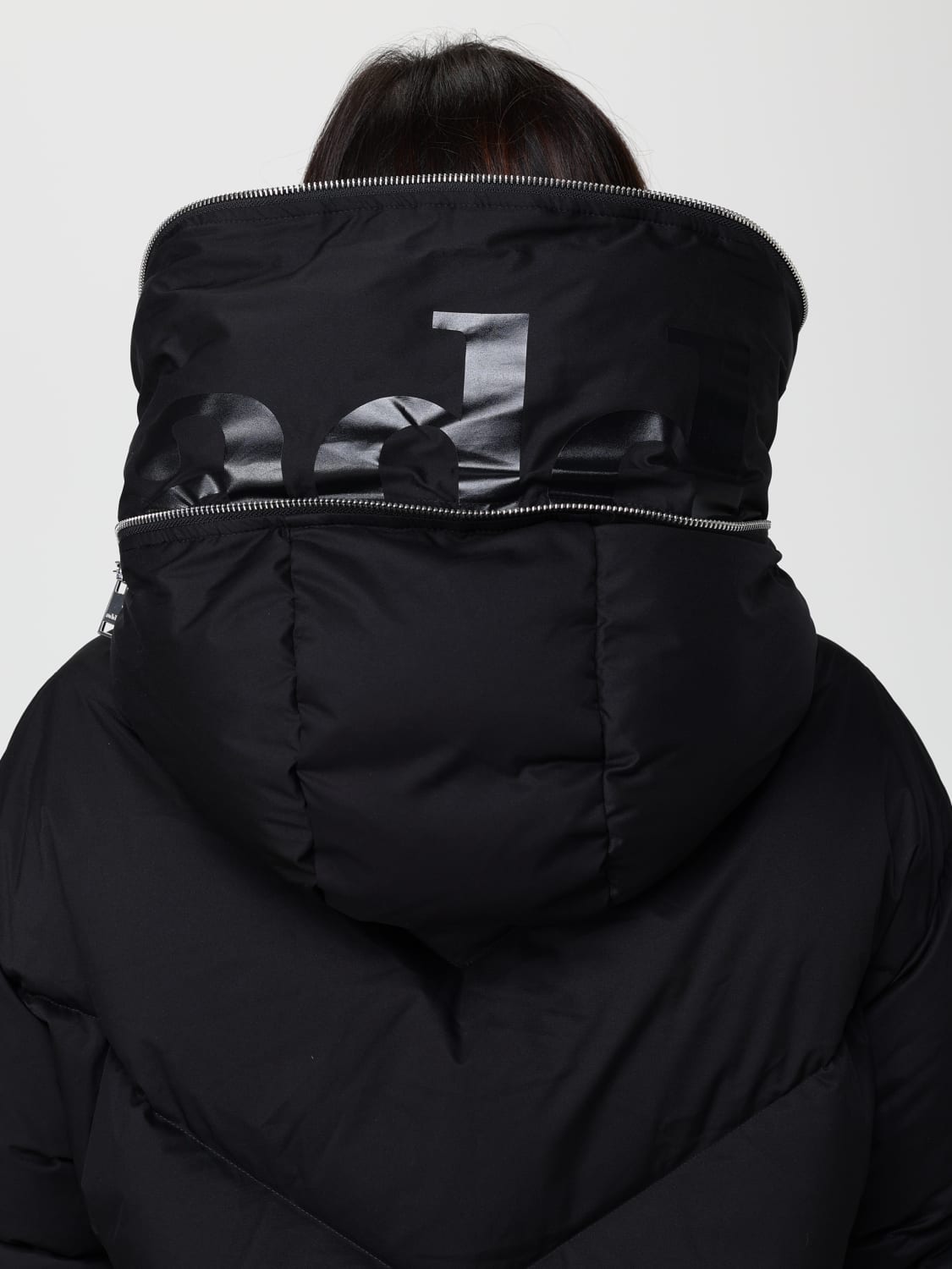 ADD JACKET: Jacket woman Add, Black - Img 4