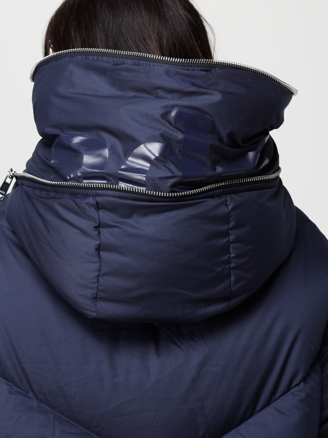 ADD JACKET: Jacket woman Add, Blue - Img 4