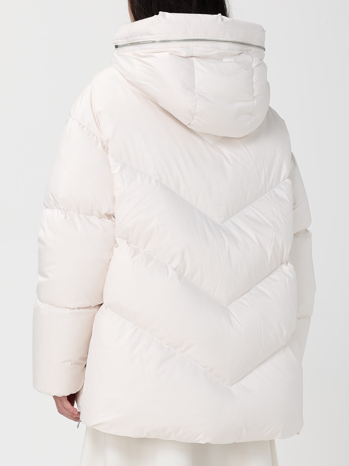 ADD JACKET: Jacket woman Add, Ivory - Img 2