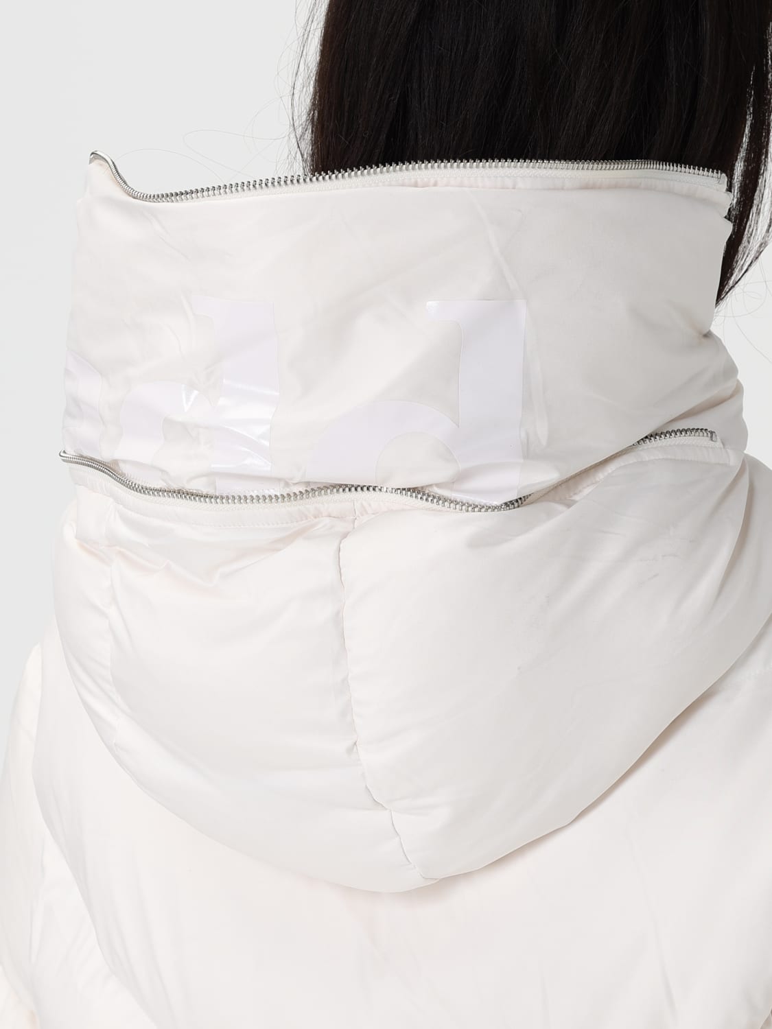 ADD JACKET: Jacket woman Add, Ivory - Img 4