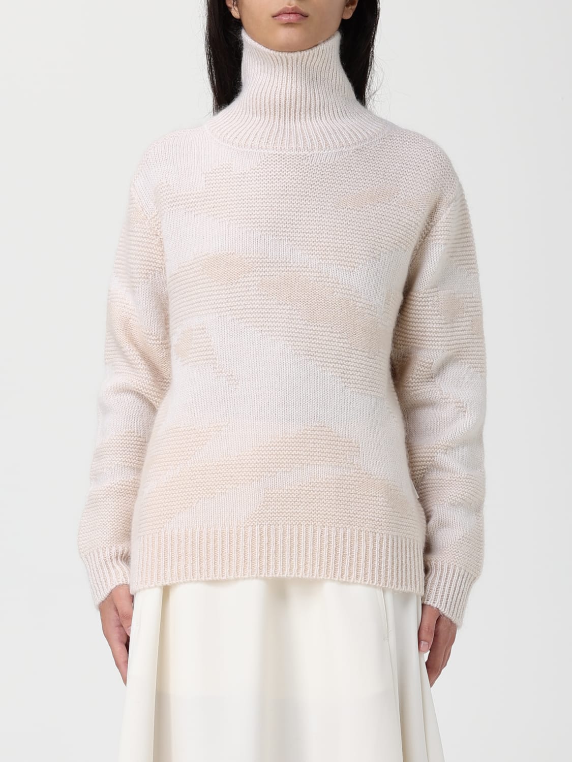 ADD JUMPER: Jumper woman Add, Natural - Img 1