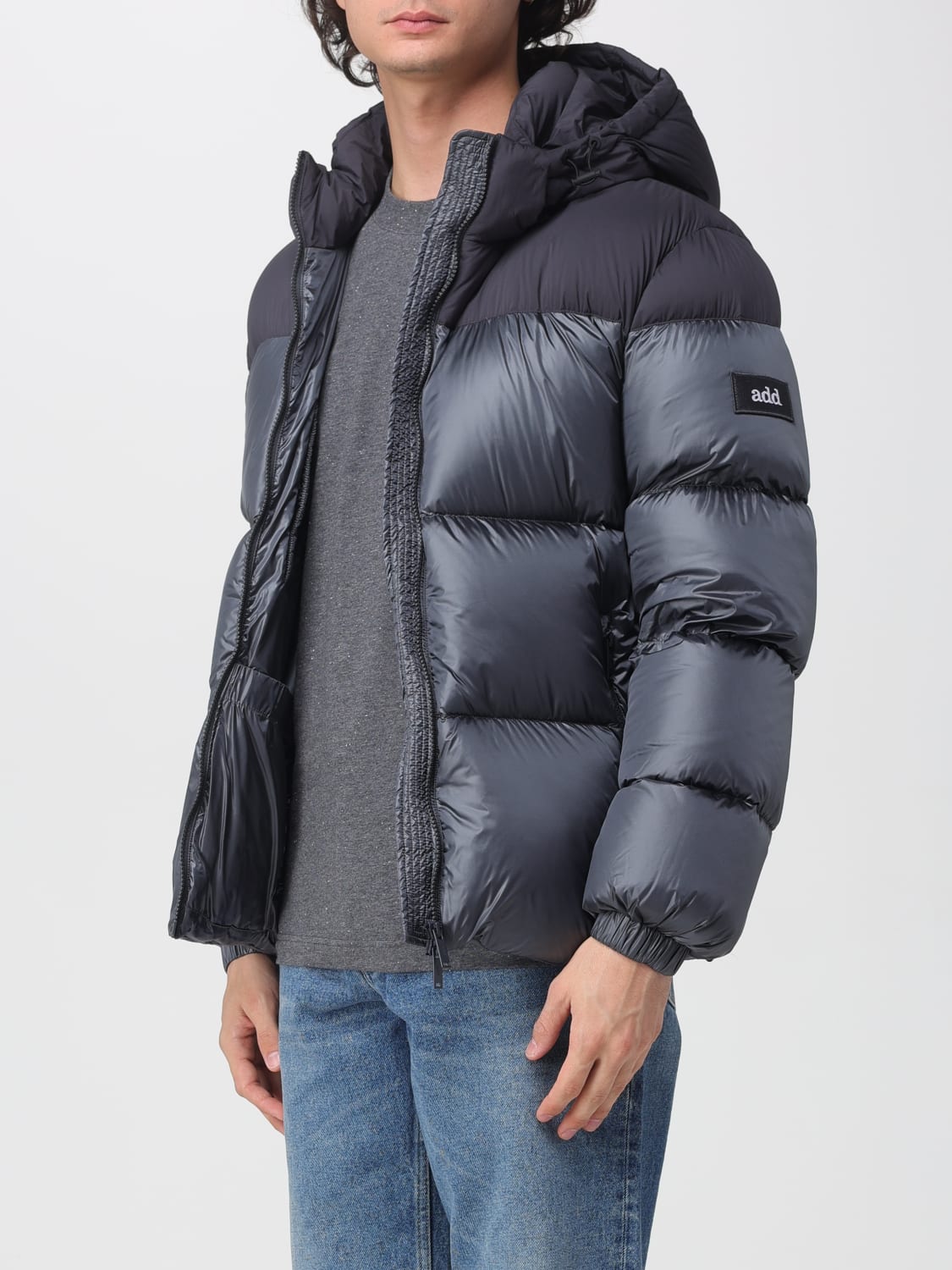 ADD JACKET: Jacket men Add, Charcoal - Img 3