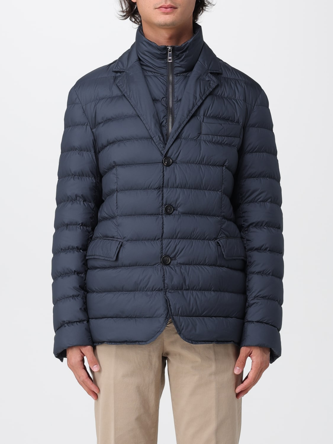 ADD 外套: 外套 男士 Add, 蓝色 - Img 1