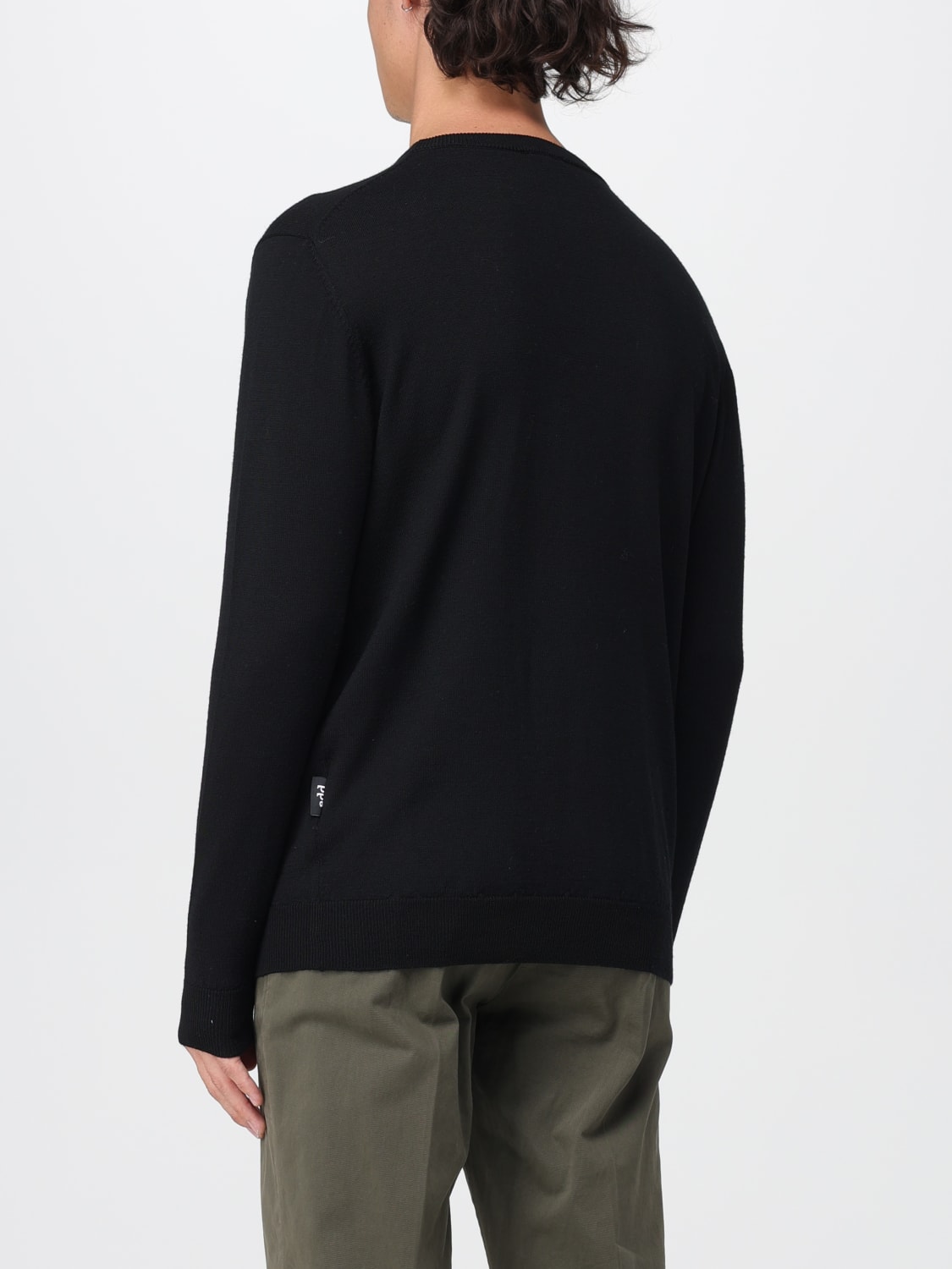 ADD PULLOVER: Pullover herren Add, Schwarz - Img 2