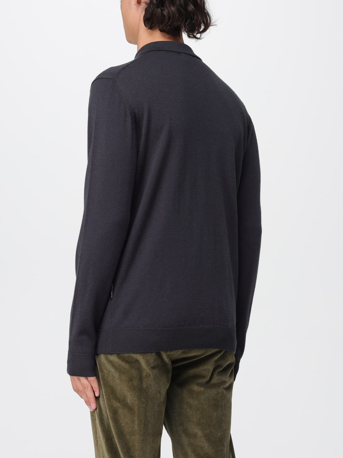 ADD PULLOVER: Pullover herren Add, Charcoal - Img 2