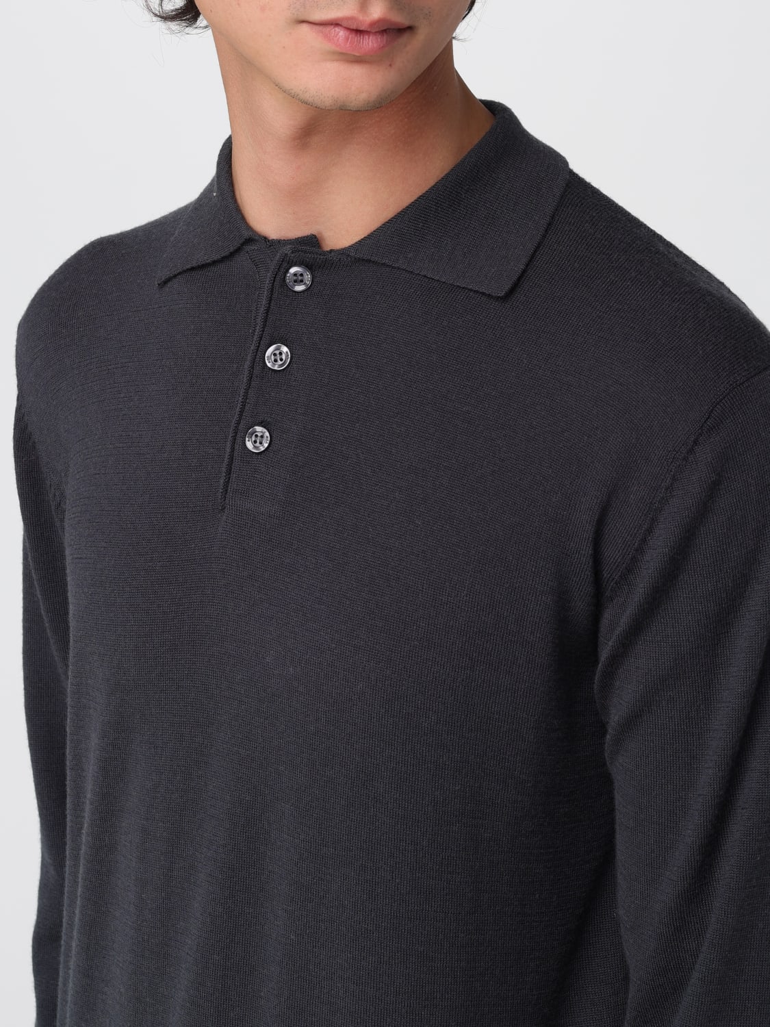 ADD PULLOVER: Pullover herren Add, Charcoal - Img 3