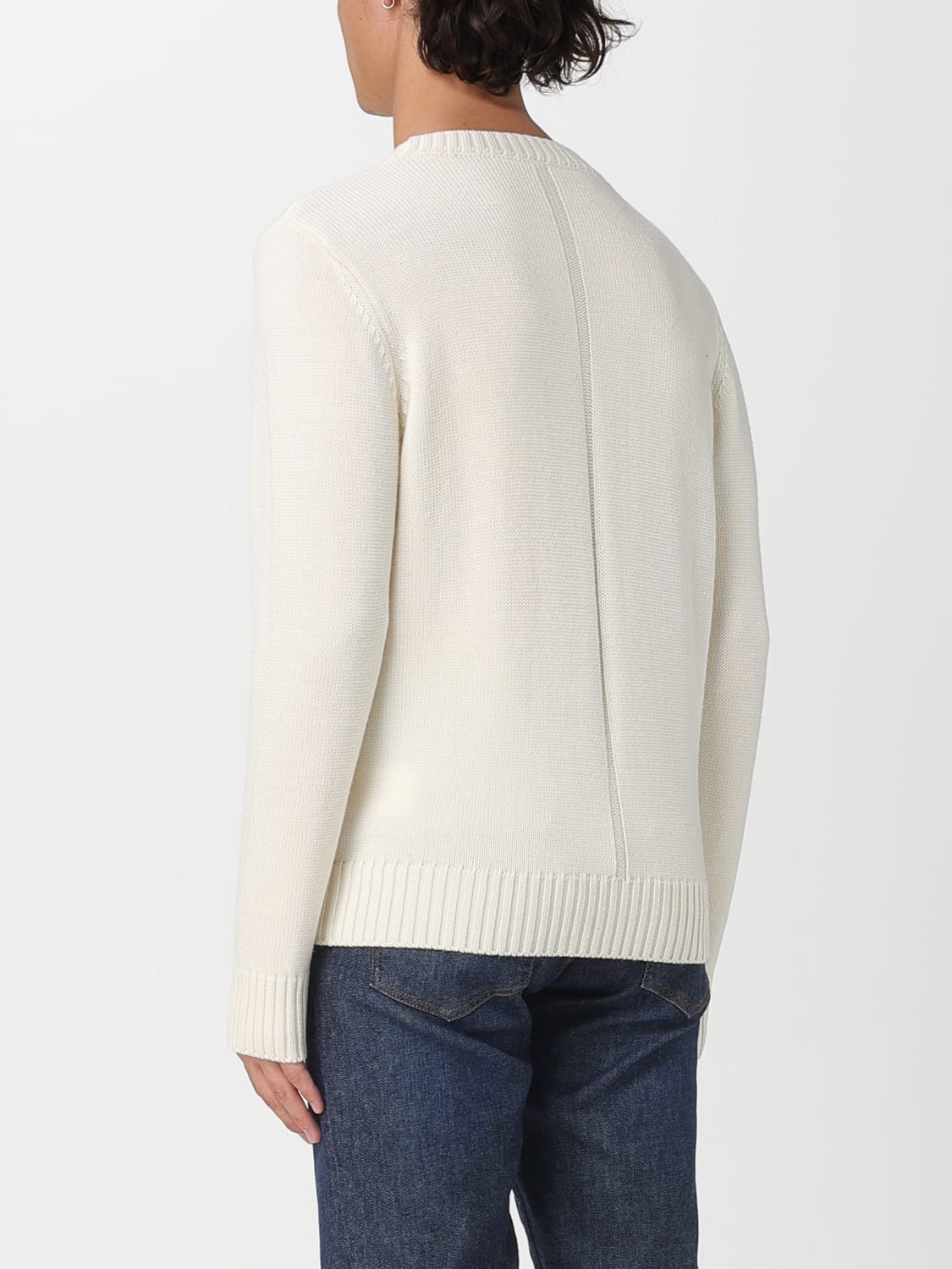 ADD PULLOVER: Pullover herren Add, Ivory - Img 2
