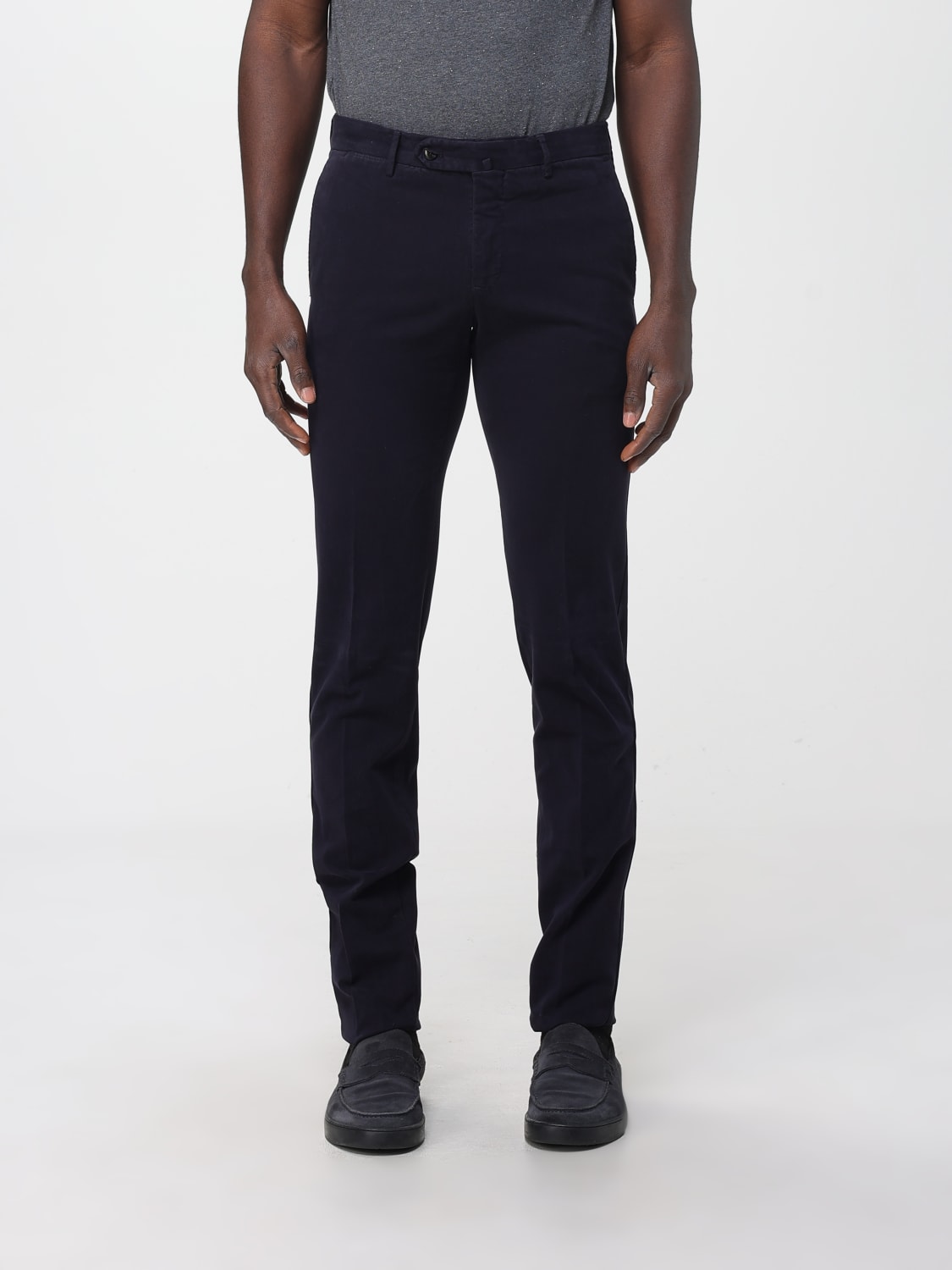 PT TORINO パンツ: パンツ メンズ Pt Torino, ネイビー - Img 1