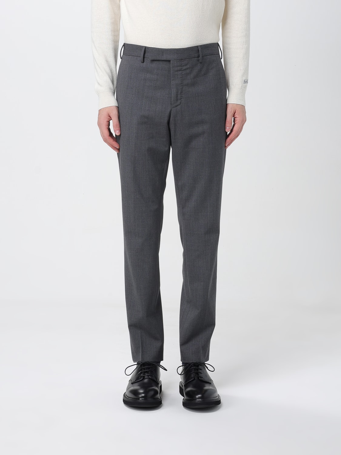 PT TORINO 팬츠: 팬츠 남성 Pt Torino, 차콜 - Img 1