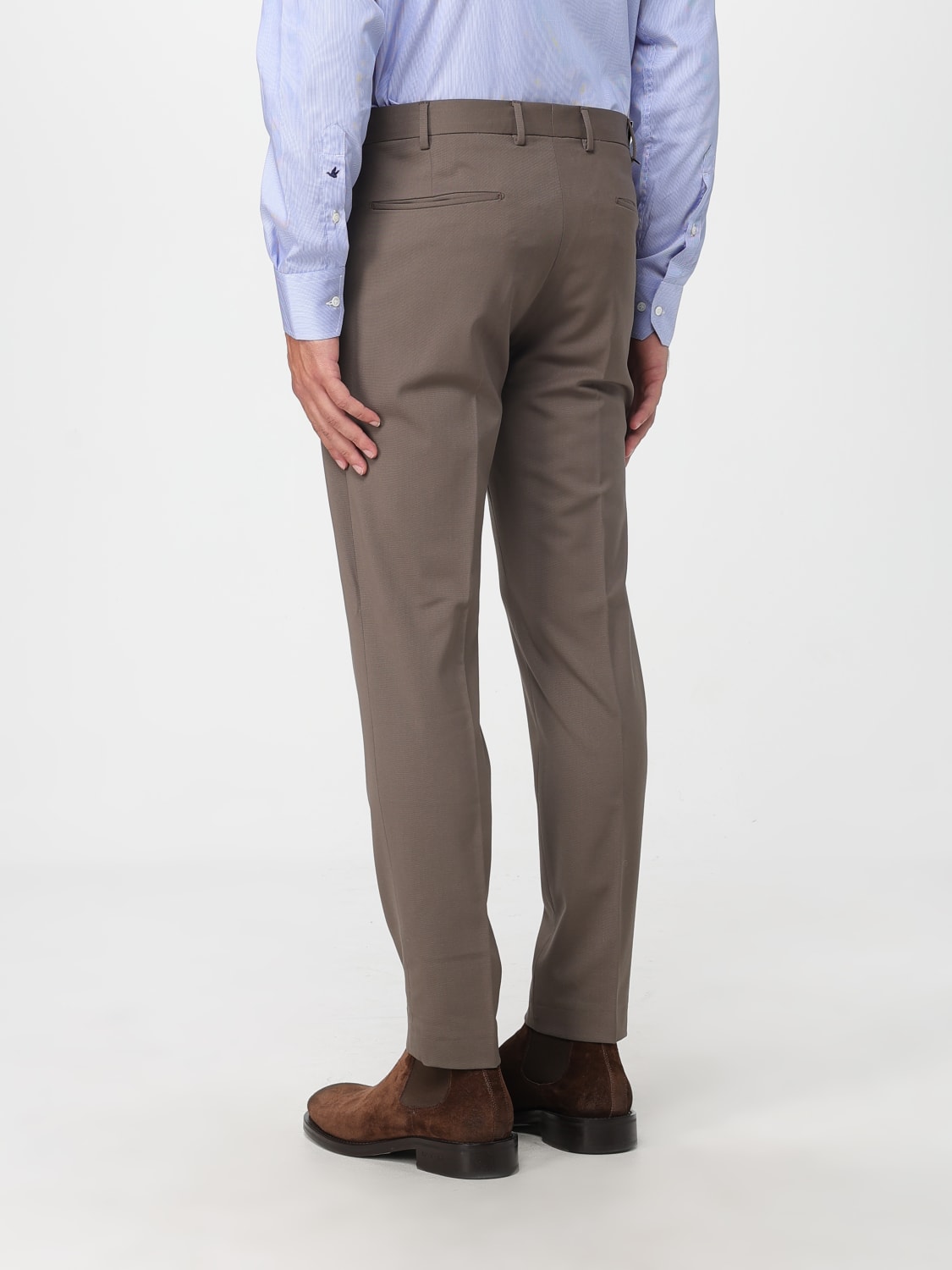 PT TORINO 팬츠: 팬츠 남성 Pt Torino, 번트 - Img 2