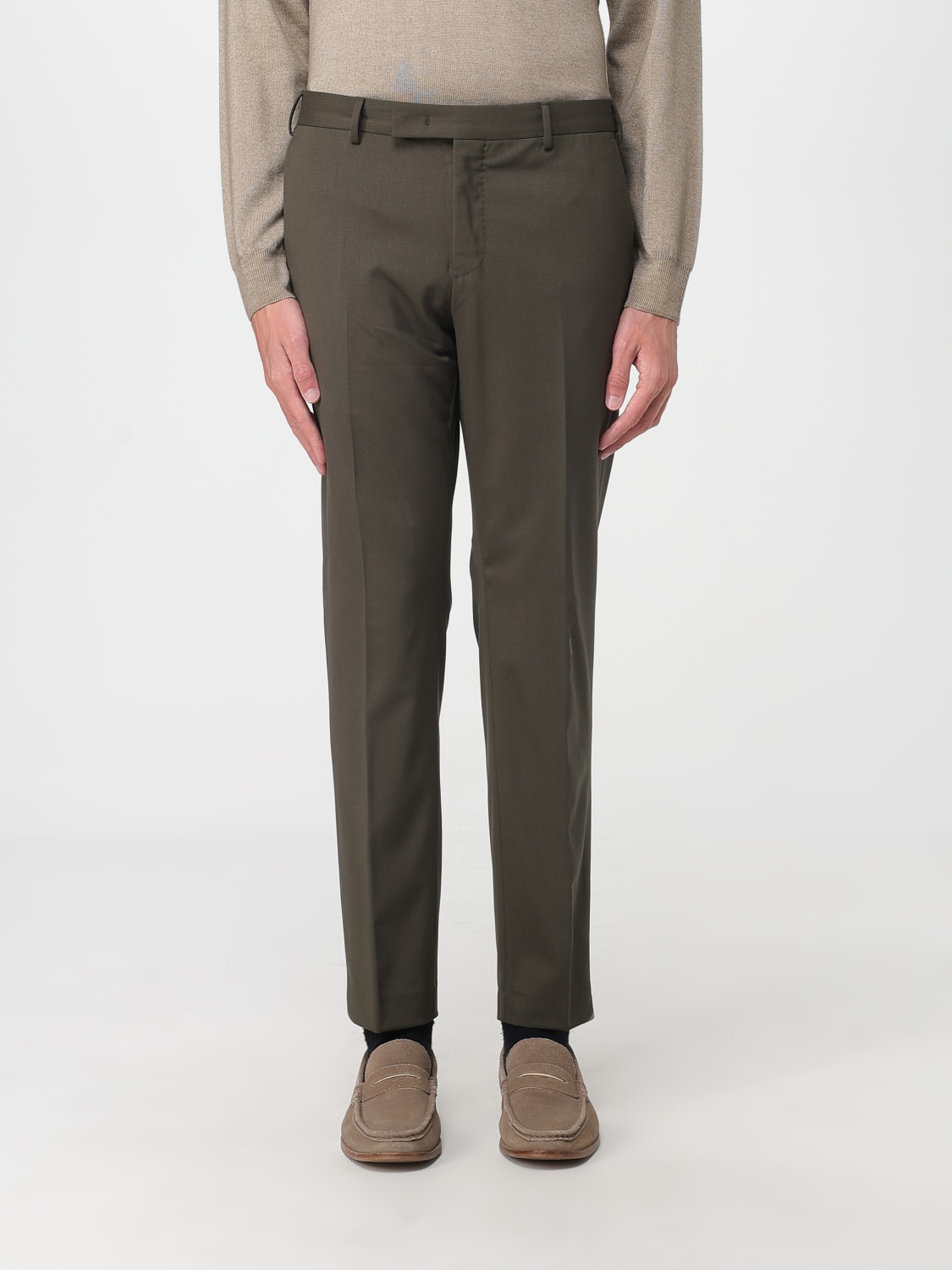 PT TORINO PANTALON: Pantalon homme Pt Torino, Vert Prairie - Img 1