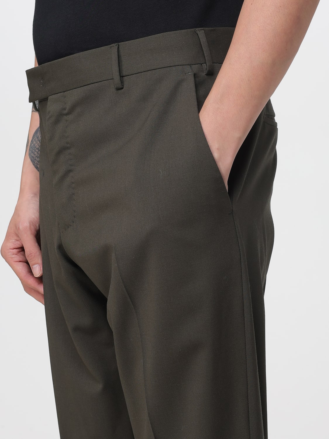 PT TORINO TROUSERS: Trousers men Pt Torino, Military - Img 3