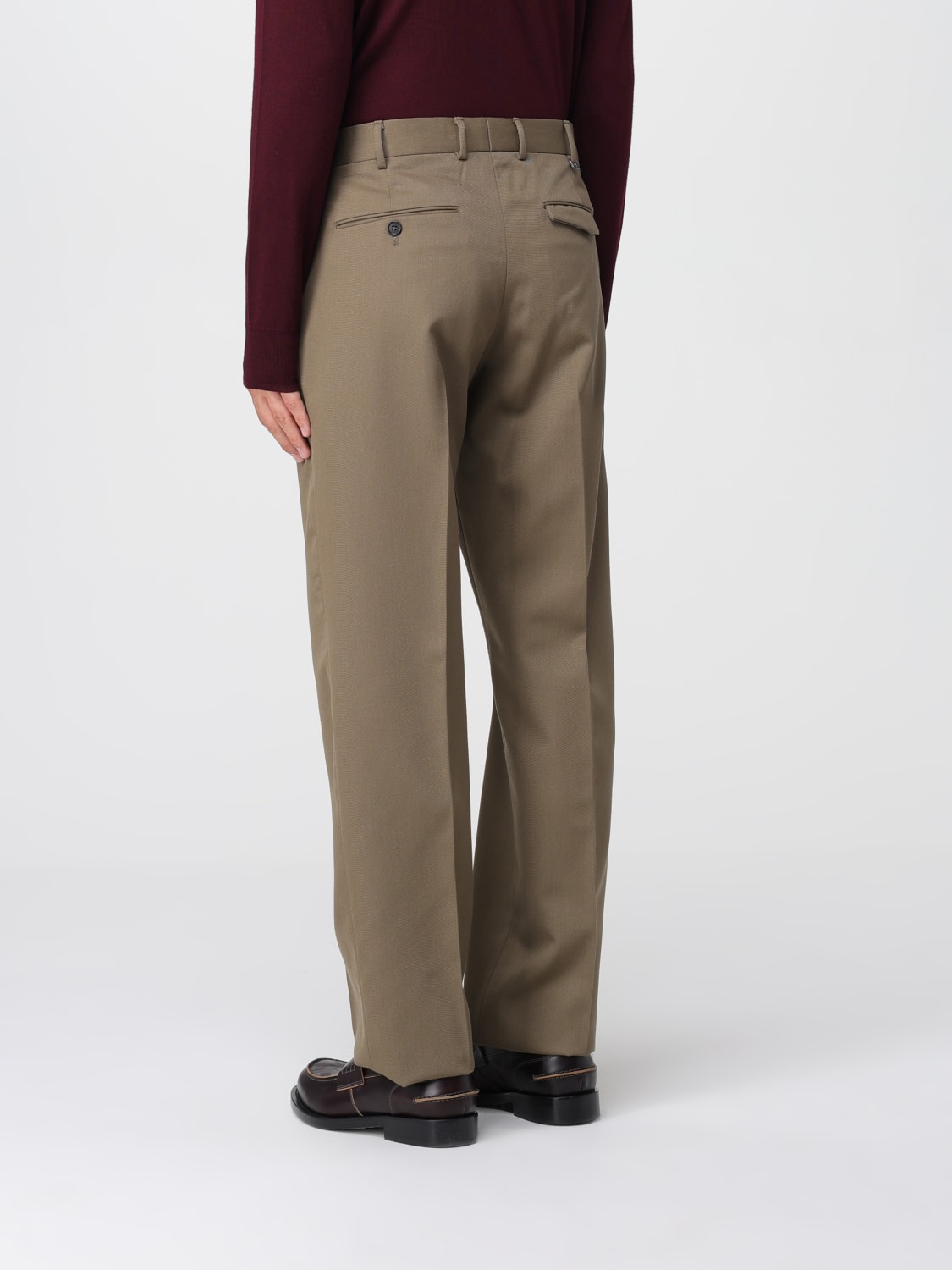 PT TORINO 팬츠: 팬츠 남성 Pt Torino, 브라운 - Img 2