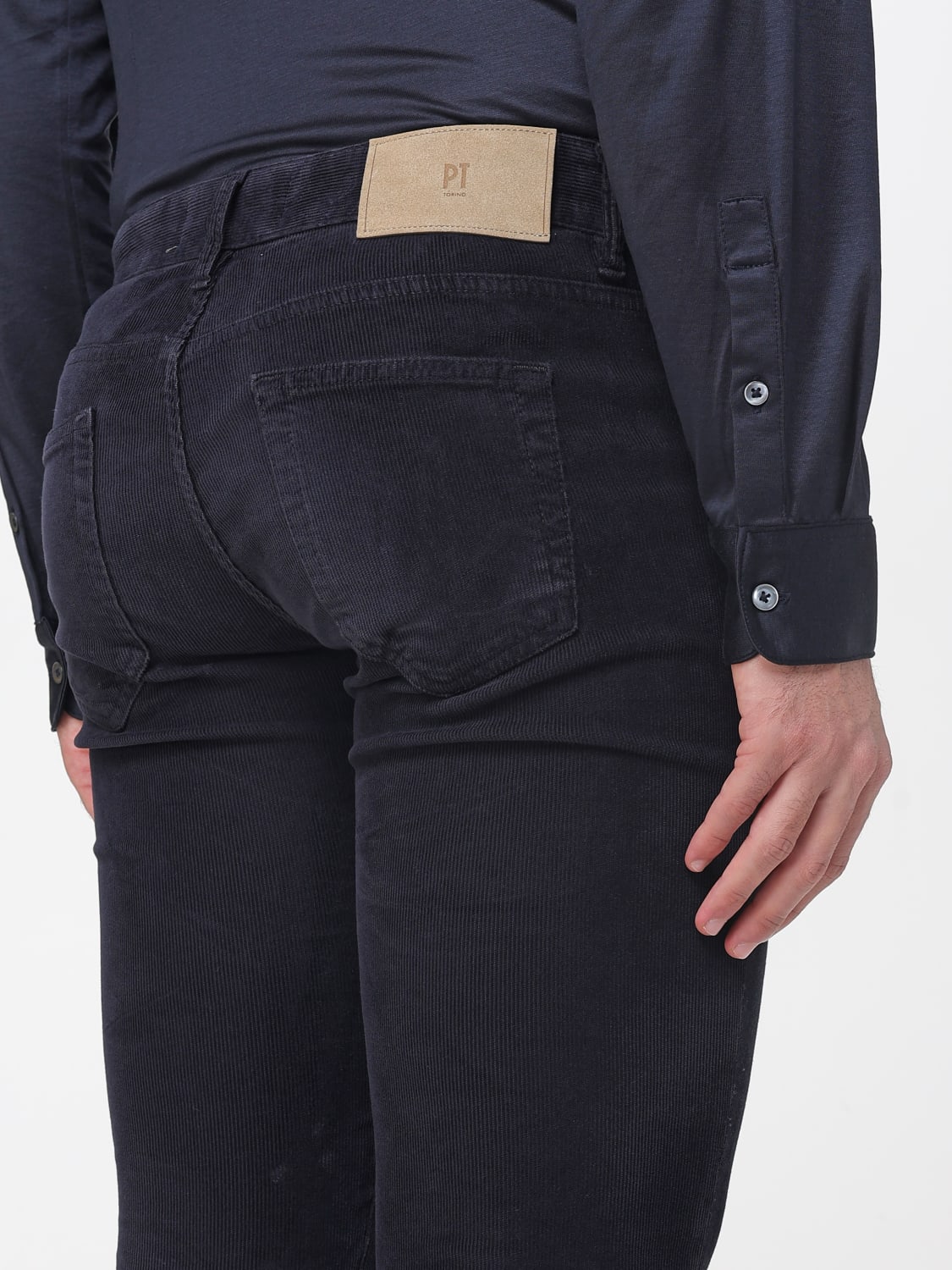 PT TORINO TROUSERS: Trousers men Pt Torino, Blue - Img 3