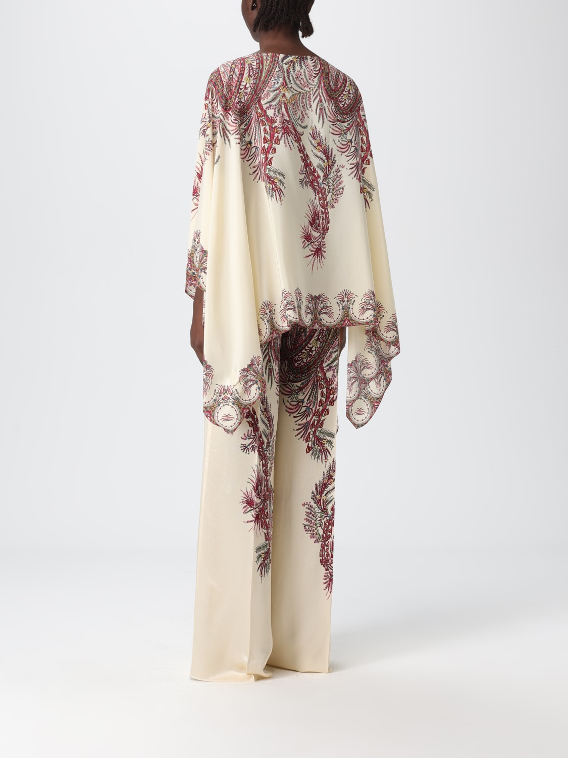 ETRO TOP: Top woman Etro, Burgundy - Img 3