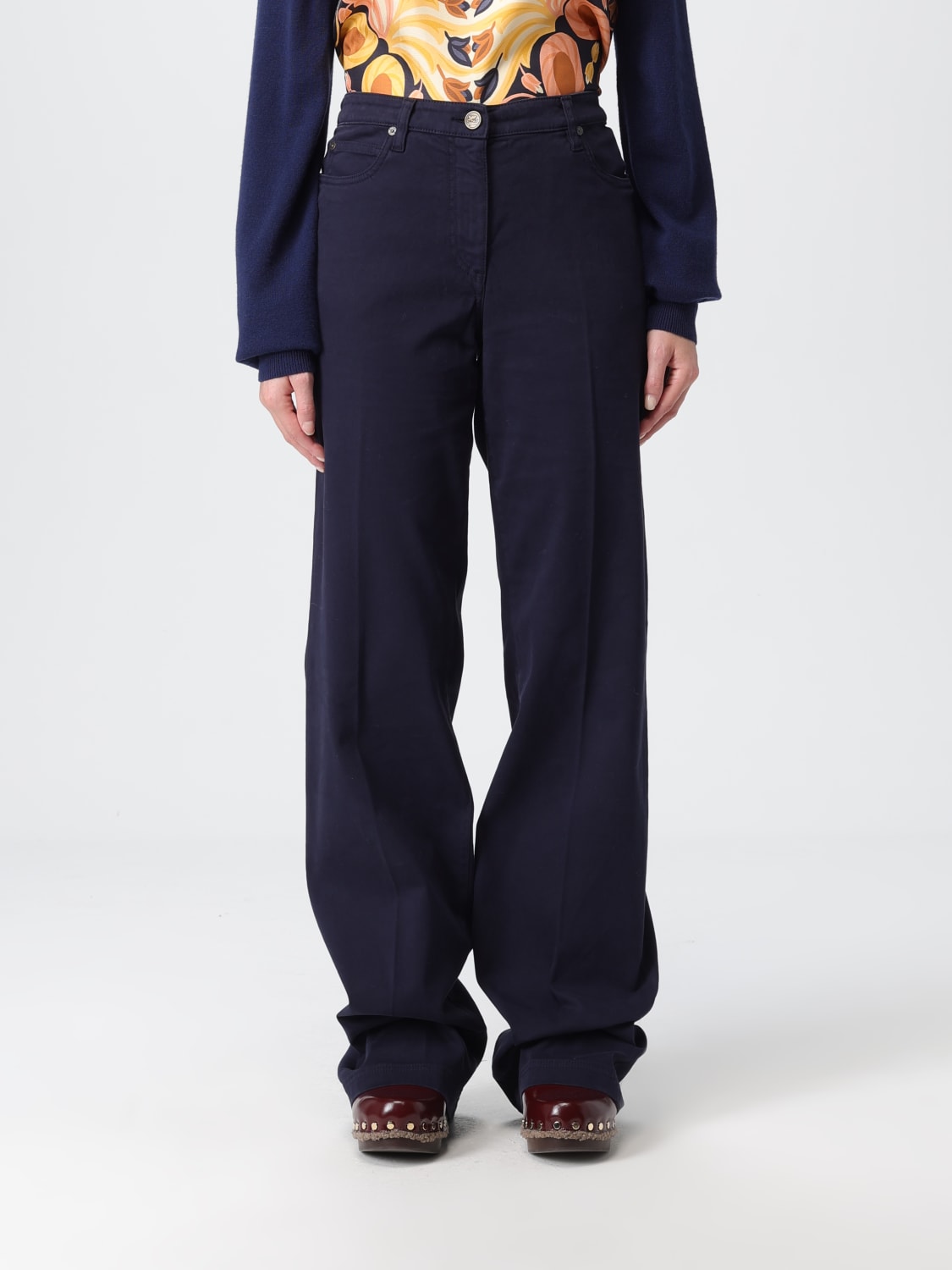 ETRO PANTS: Pants woman Etro, Black - Img 1