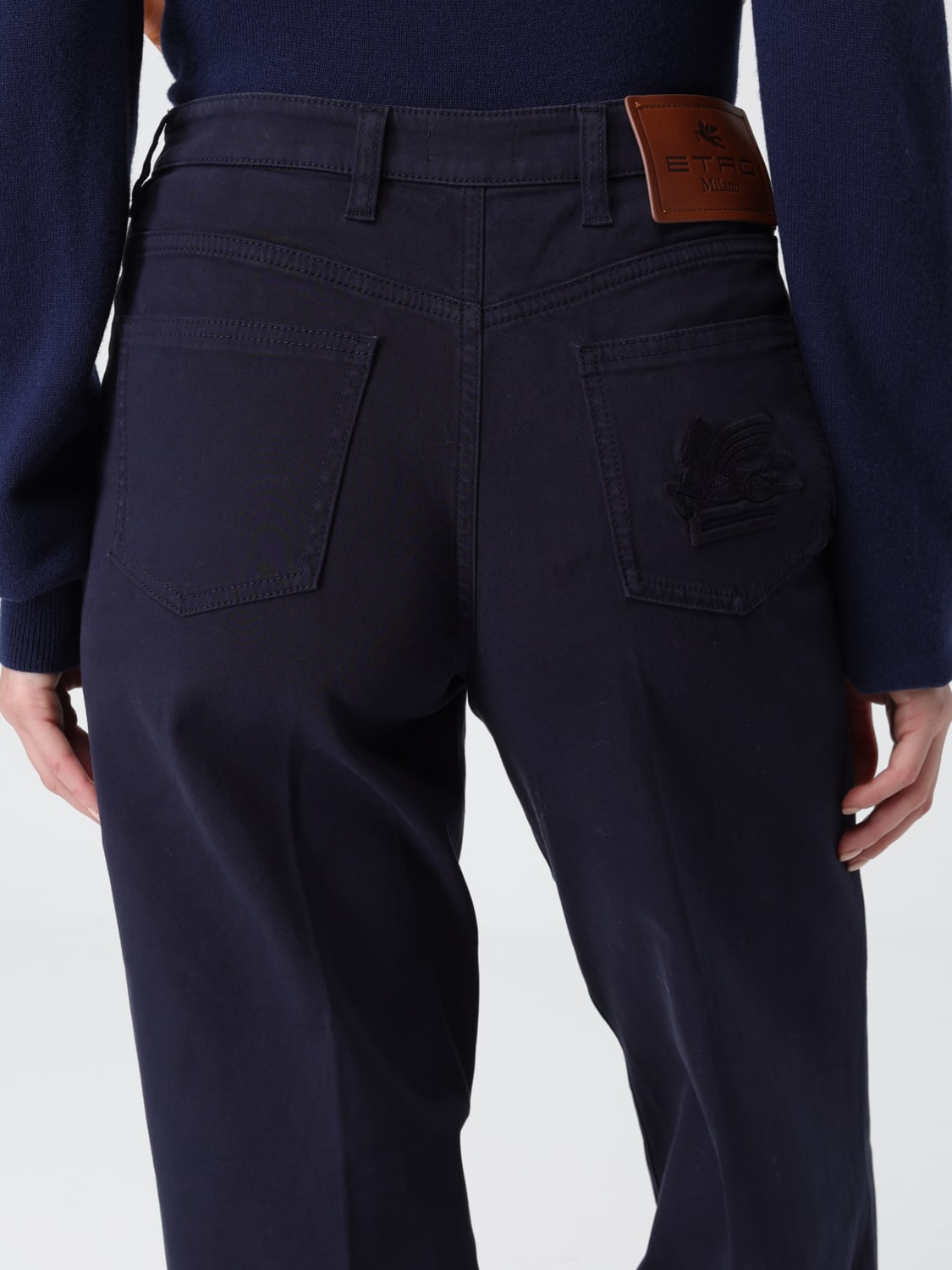 ETRO PANTS: Pants woman Etro, Black - Img 5