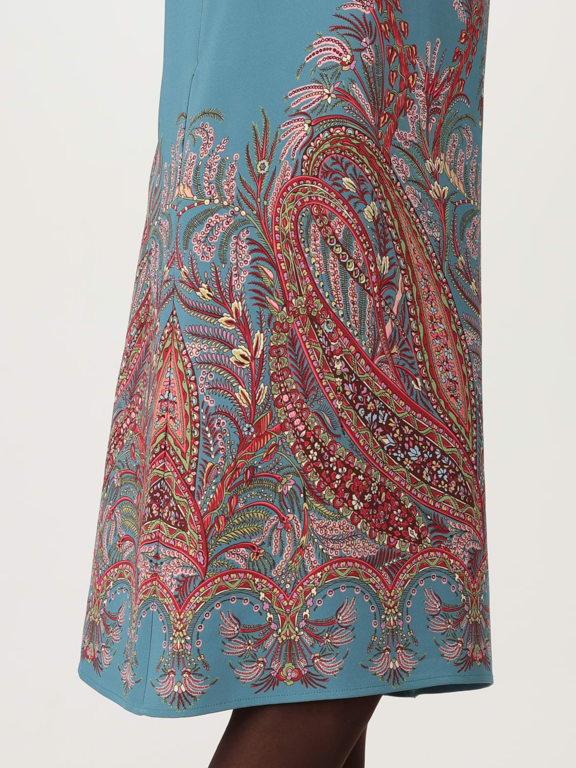ETRO DRESS: Dress woman Etro, Gnawed Blue - Img 4