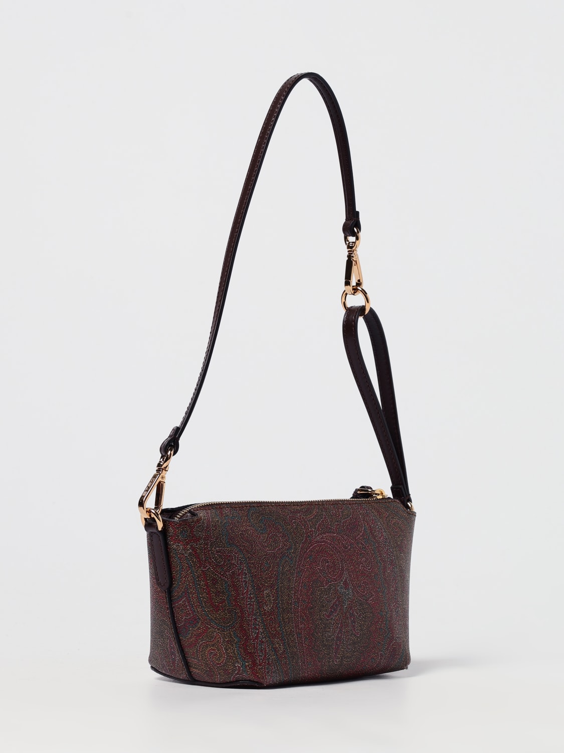 ETRO MINI BAG: Shoulder bag woman Etro, Brown - Img 3