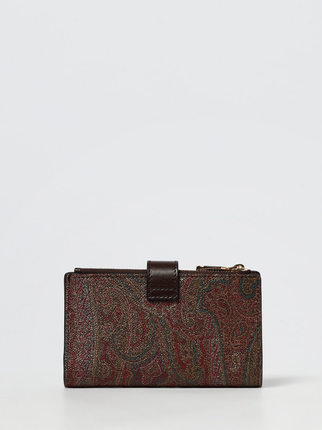 ETRO 钱包: 钱包 女士 Etro, 棕色 - Img 3