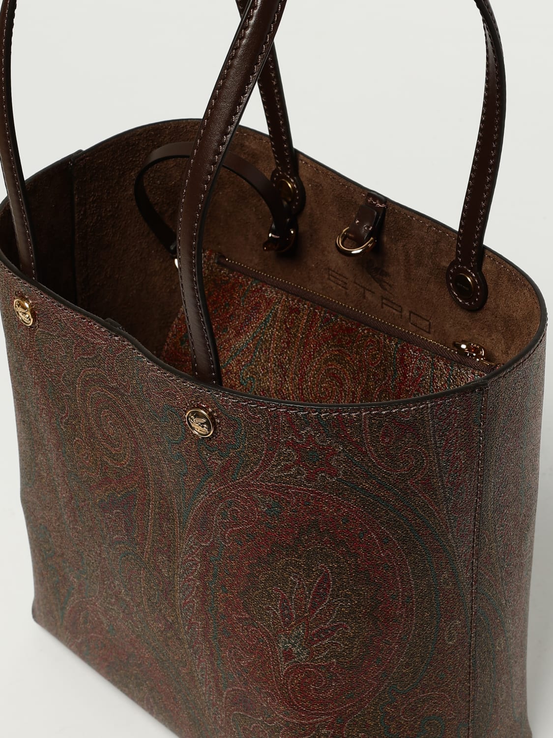 ETRO BOLSO DE HOMBRO: Bolso de hombro mujer Etro, Marrón - Img 5