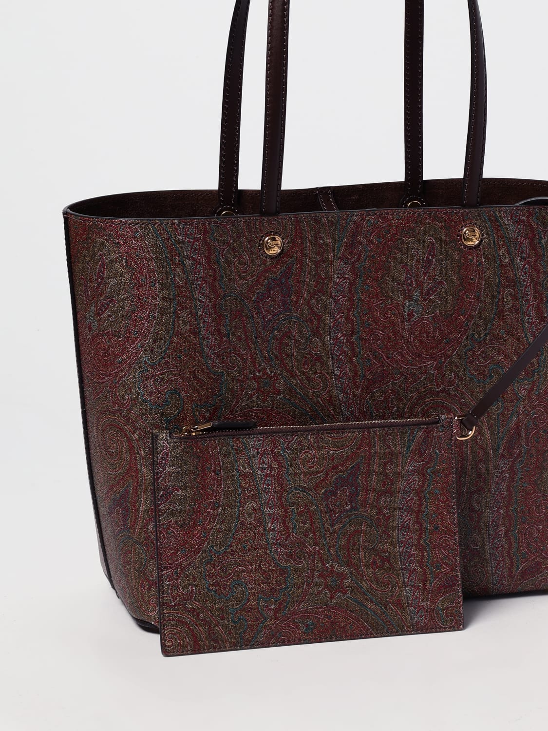 ETRO BOLSO DE HOMBRO: Bolso de hombro mujer Etro, Marrón - Img 4