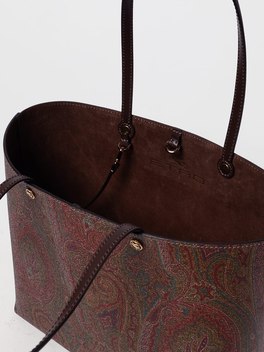 ETRO BOLSO DE HOMBRO: Bolso de hombro mujer Etro, Marrón - Img 5