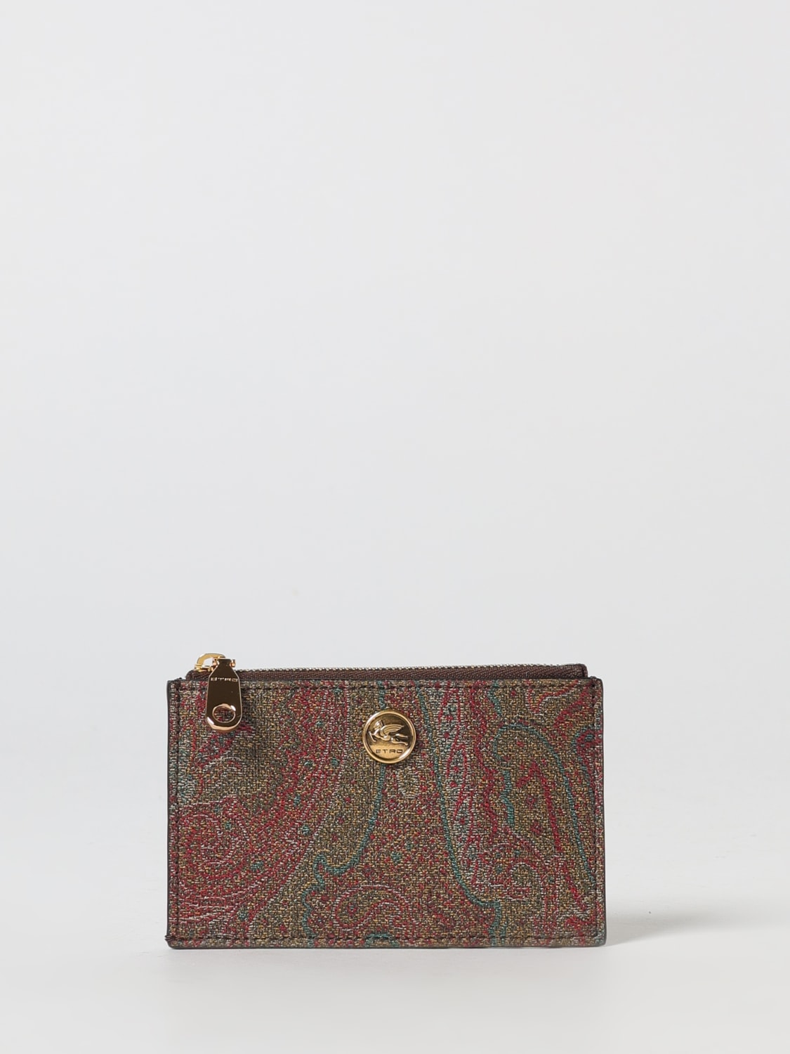 ETRO WALLET: Wallet woman Etro, Brown - Img 1