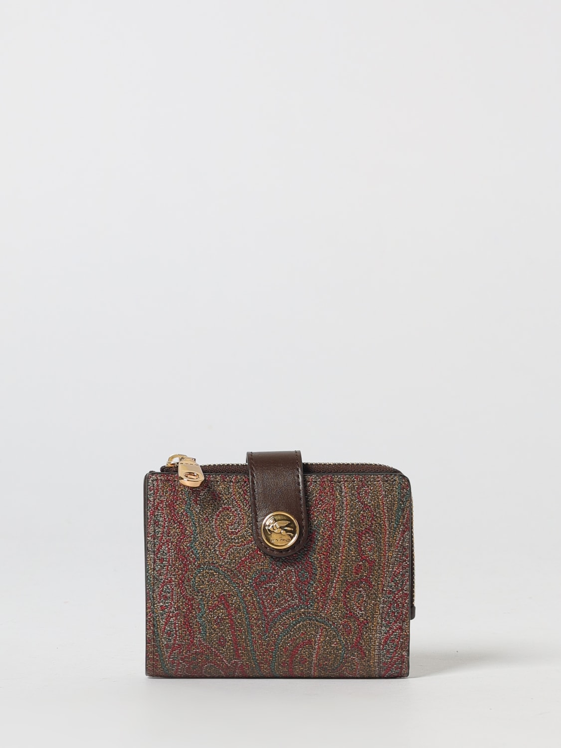 ETRO WALLET: Wallet woman Etro, Brown - Img 1