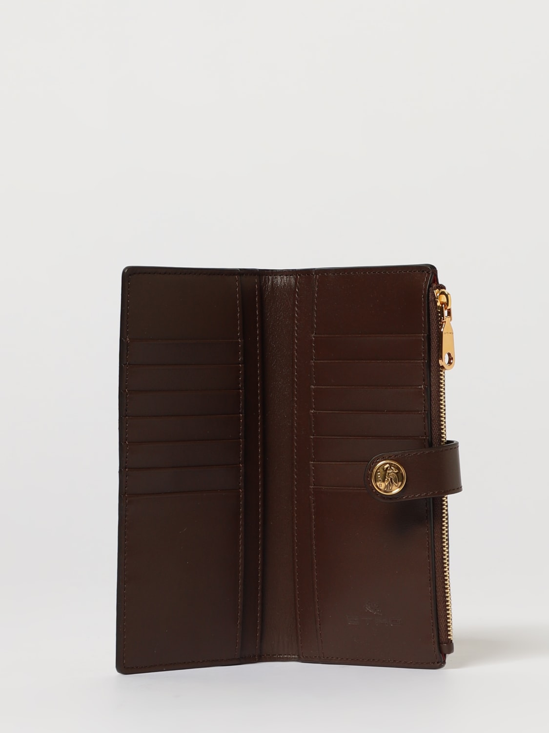 ETRO WALLET: Wallet woman Etro, Brown - Img 2