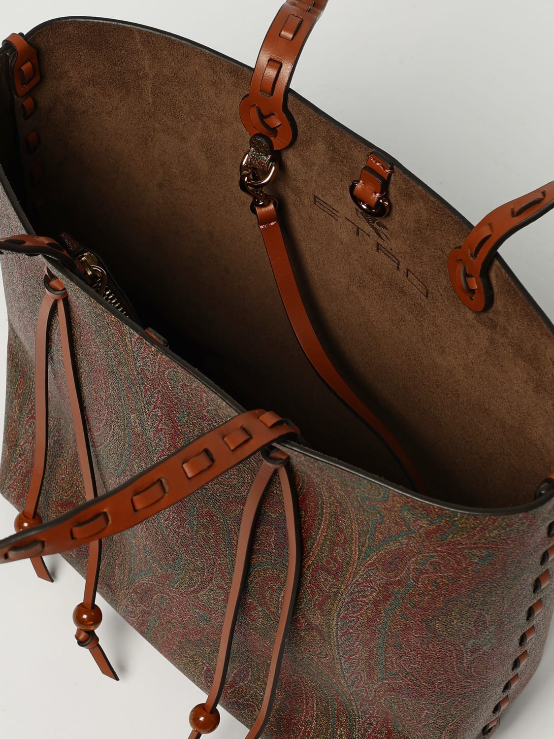 ETRO BOLSO DE HOMBRO: Bolso de hombro mujer Etro, Marrón - Img 5