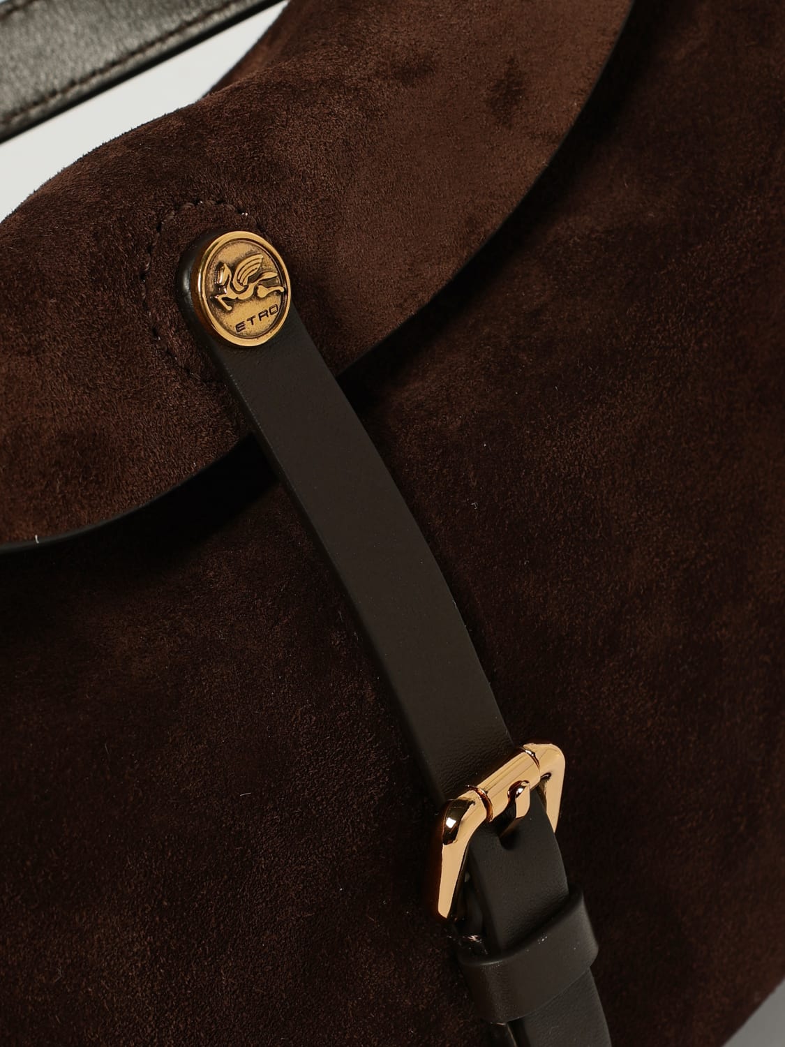 ETRO SHOULDER BAG: Shoulder bag woman Etro, Brown - Img 4