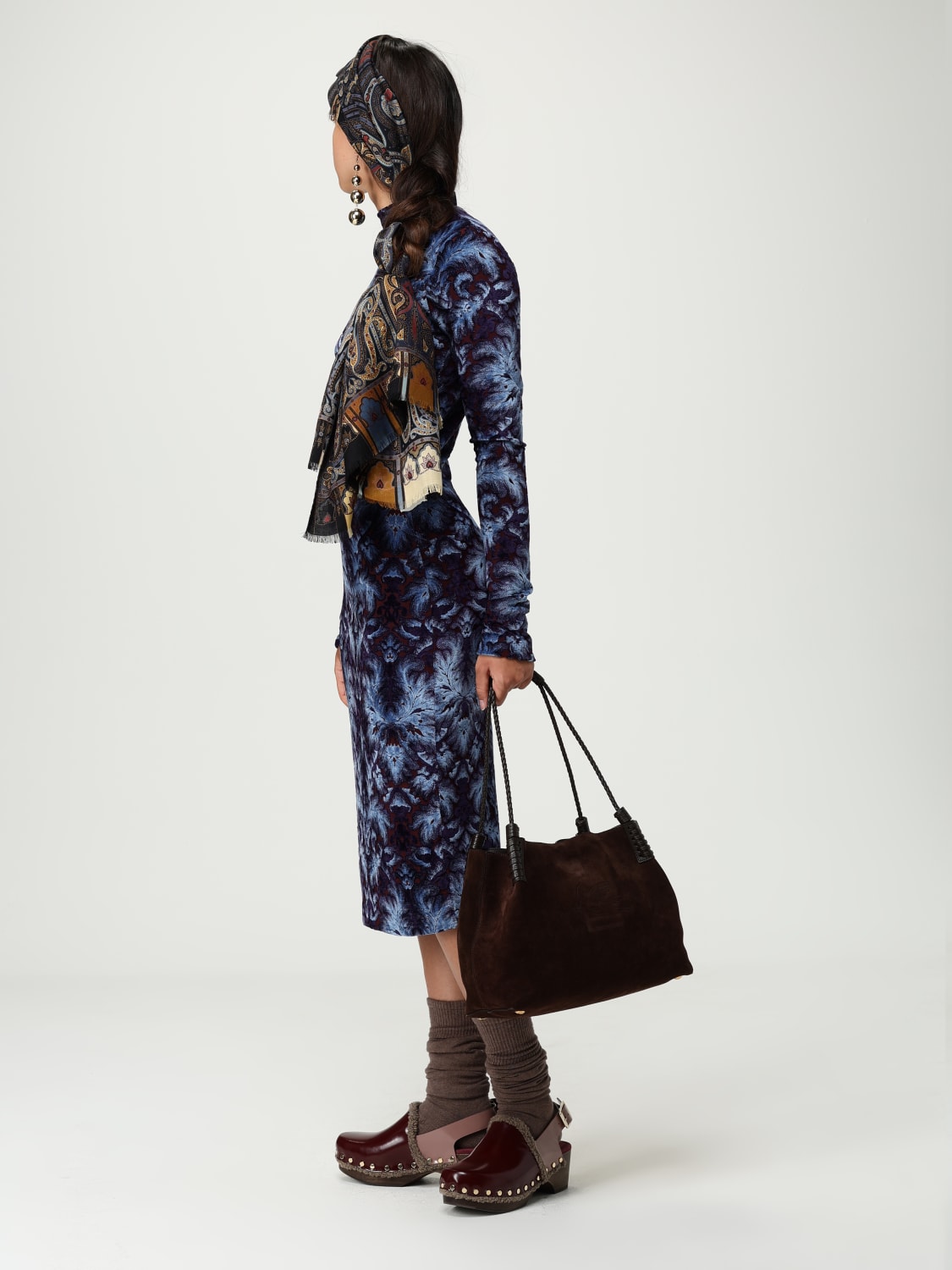 ETRO BOLSO DE HOMBRO: Bolso de hombro mujer Etro, Marrón - Img 2