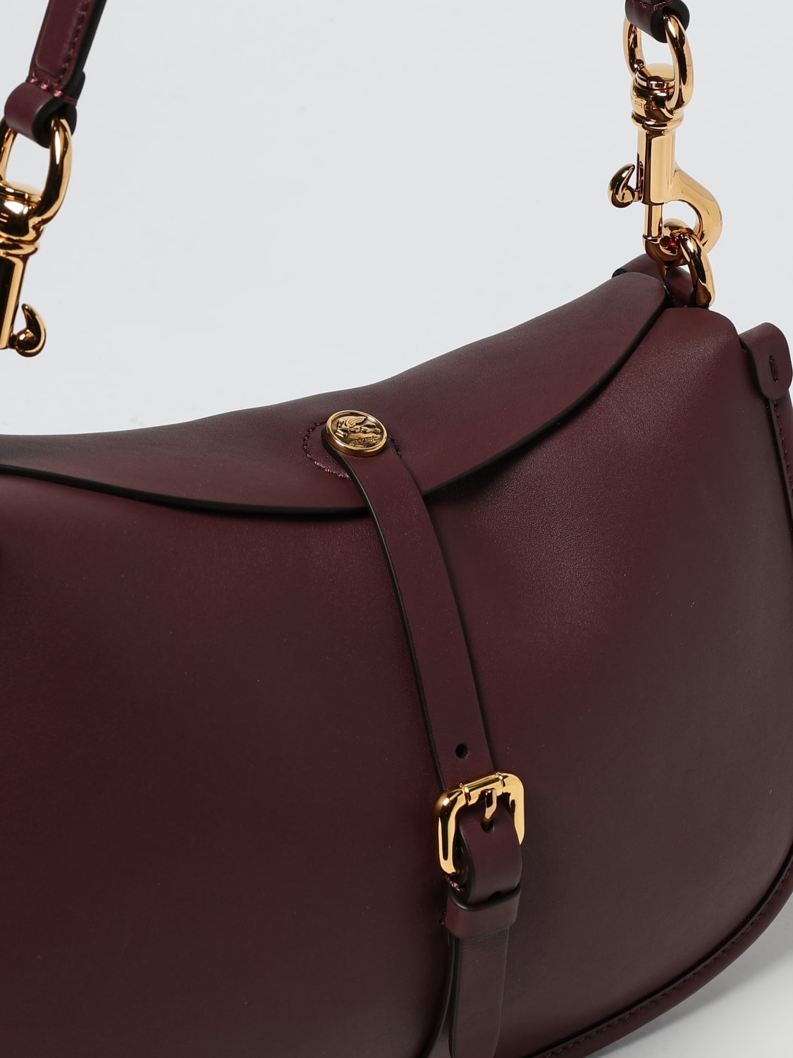 ETRO SHOULDER BAG: Shoulder bag woman Etro, Burgundy - Img 4